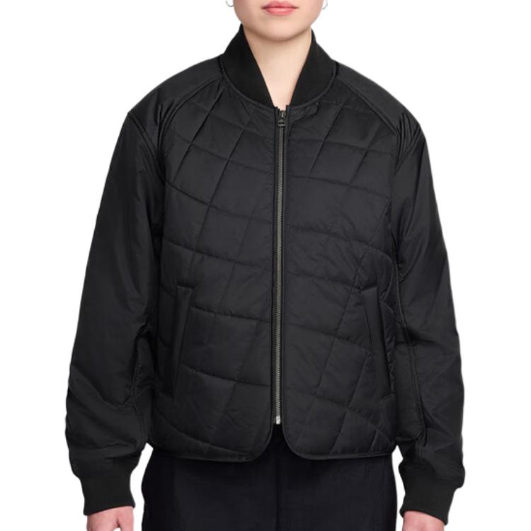 Nike Куртка Women's Black с бейсбольным воротником
Nike Куртка Women's Black с бейсбольным воротником