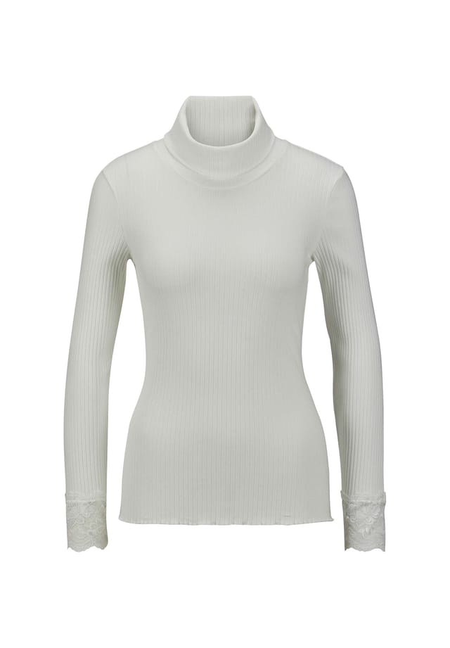 Рубашка с высоким воротом и кружевом Madeleine, белый
Рубашка с высоким воротом и кружевом Madeleine, белый