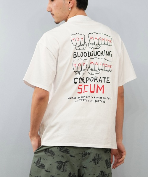 Футболка с коротким рукавом, свободный крой, принт на спине TOY MACHINE, белый
Футболка с коротким рукавом, свободный крой, принт на спине TOY MACHINE, белый