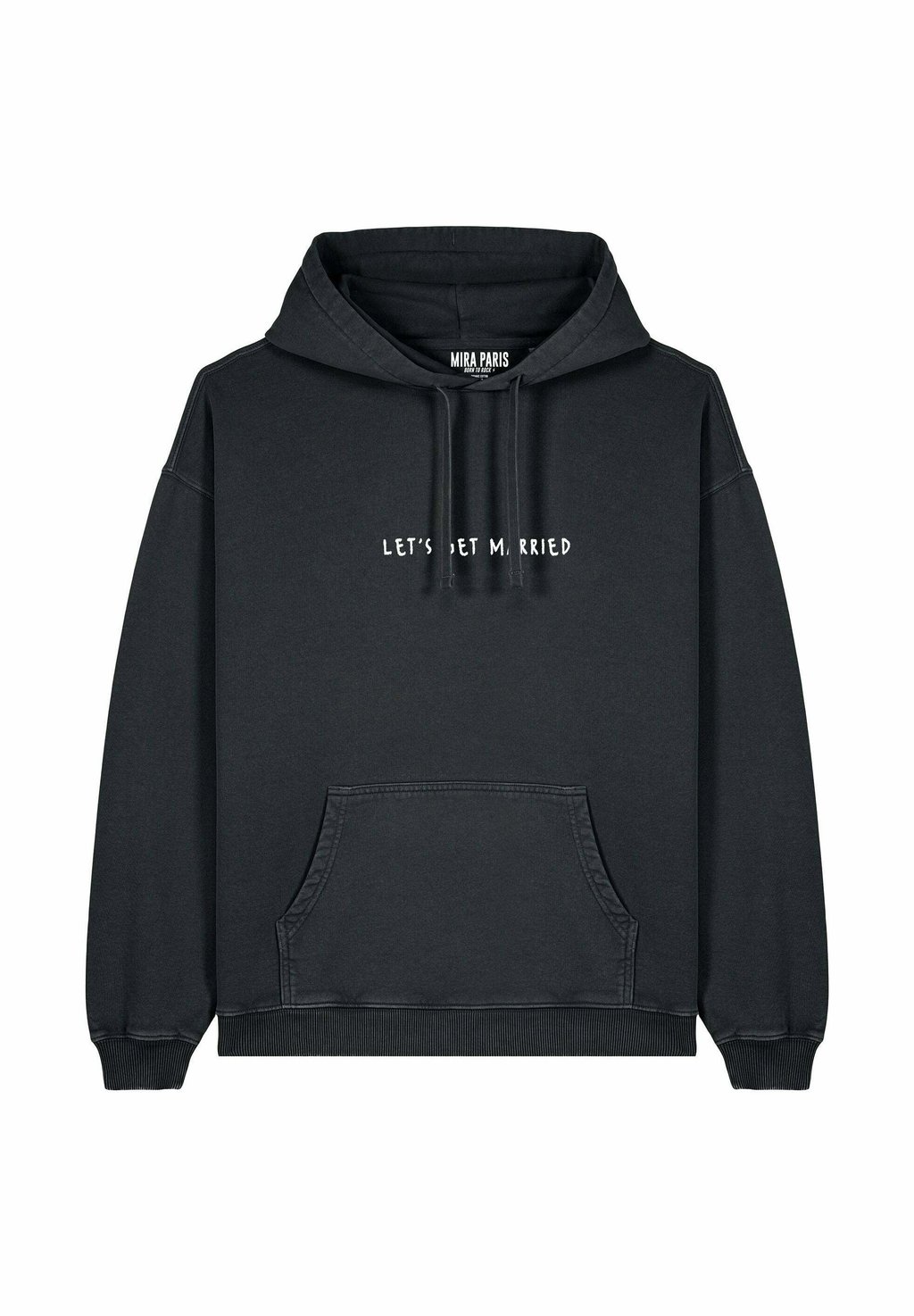 Толстовка LET'S GET MARRIED EMBROIDERY VINTAGE - Hoodie Mira Paris, цвет Black Denim
Толстовка LET'S GET MARRIED EMBROIDERY VINTAGE - Hoodie Mira Paris, цвет Black Denim