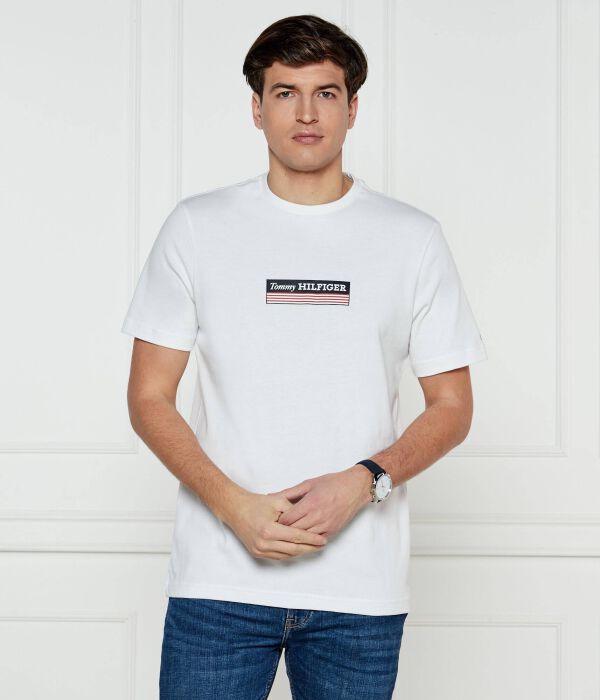 Футболки Regular fit Tommy Hilfiger, белый 
Футболки Regular fit Tommy Hilfiger, белый
