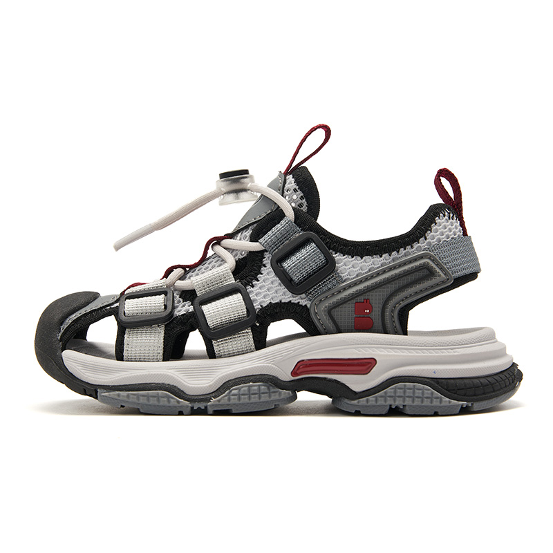 Детские сандалии с низким верхом, устойчивые к ударам, износостойкие и дышащие BELLE, черный
Детские сандалии с низким верхом, устойчивые к ударам, износостойкие и дышащие BELLE, черный