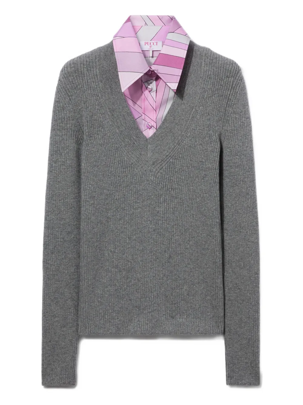 Свитер с принтом "ириде" Pucci, серый
Свитер с принтом "ириде" Pucci, серый