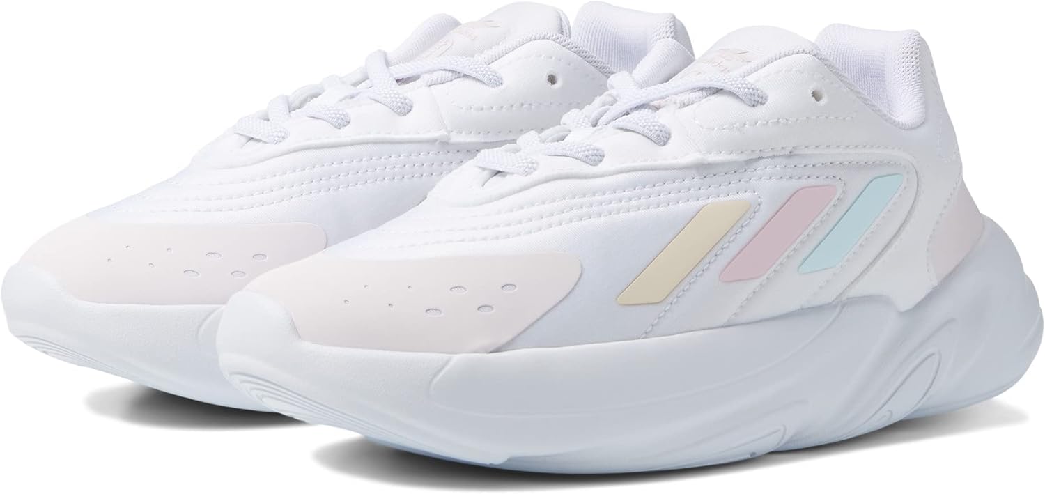 Кроссовки Adidas Ozelia для детей и взрослых, белый/синий/розовый
Кроссовки Adidas Ozelia для детей и взрослых, белый/синий/розовый