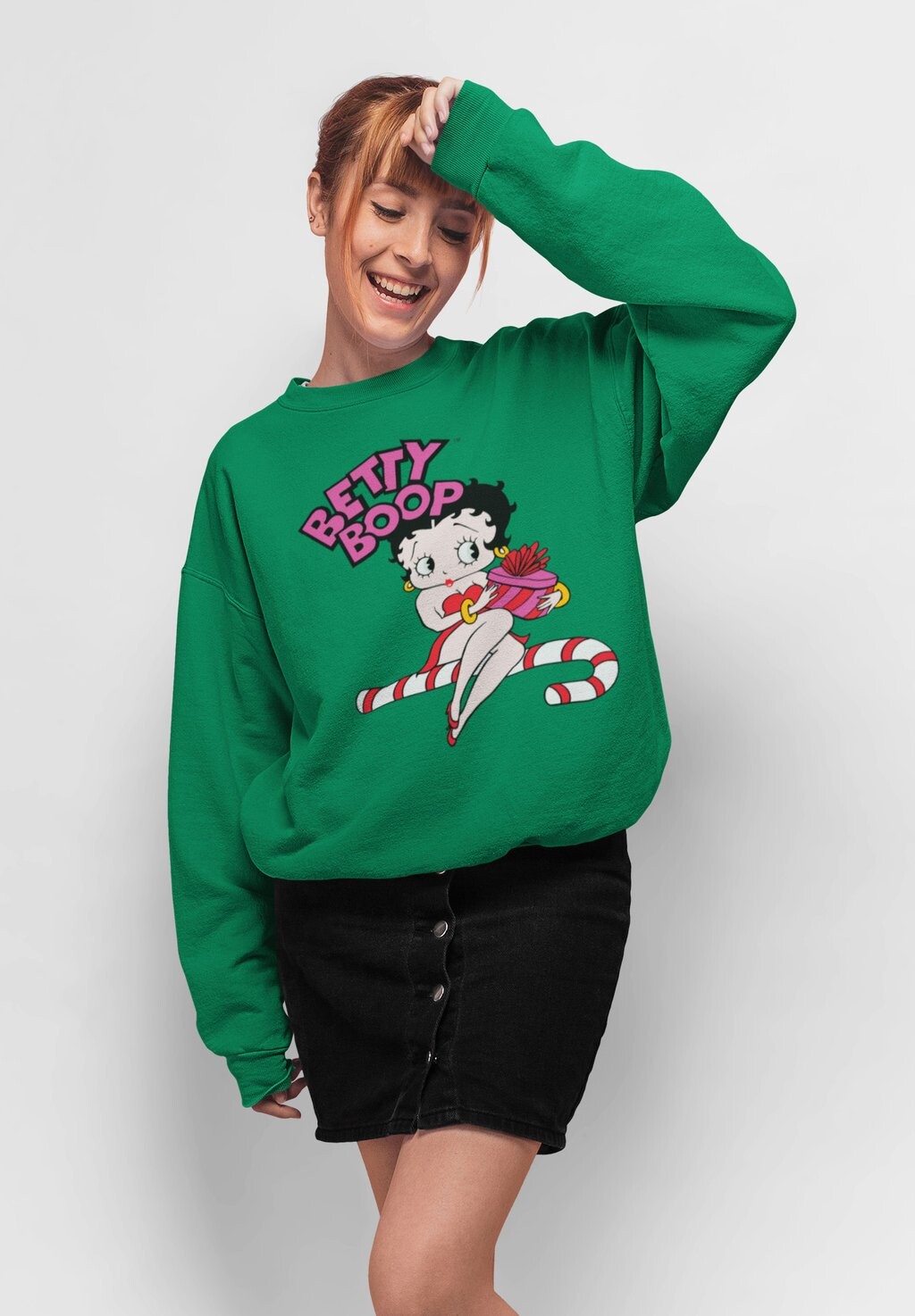 Толстовка BETTY BOOP CANDY CANE Henry Tiger, зеленый
Толстовка BETTY BOOP CANDY CANE Henry Tiger, зеленый