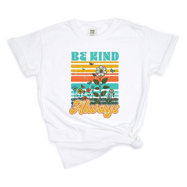 Футболка Be Kind Always Flowers garment dyed Simply Sage Market, White
Футболка Be Kind Always Flowers garment dyed Simply Sage Market, White