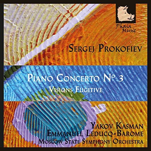 CD диск Porkofiev / Kasman / Leducq-Barome / Moscow State: Pno Con 3 & Visions Fugitive 
CD диск Porkofiev / Kasman / Leducq-Barome / Moscow State: Pno Con 3 & Visions Fugitive