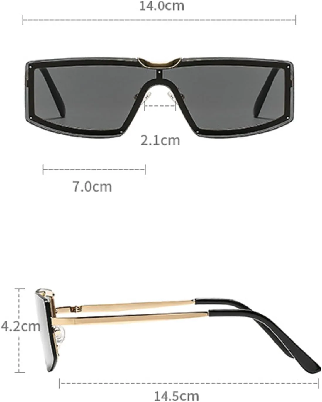 Модные квадратные солнцезащитные очки для женщин 2025 года, роскошная металлическая оправа, винтажные очки для путешествий, защита от ультрафиолета UV400 mincl, Brown
Модные квадратные солнцезащитные очки для женщин 2025 года, роскошная металлическая оправа, винтажные очки для путешествий, защита от ультрафиолета UV400 mincl, Brown