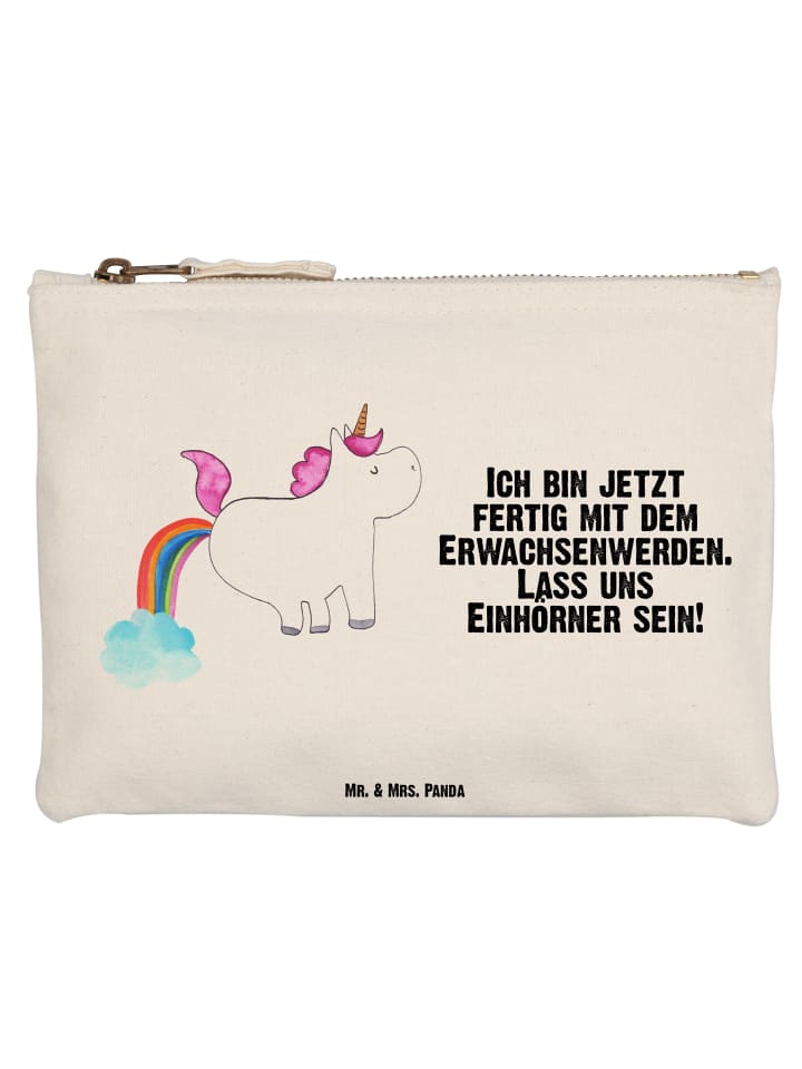 Mr. & Mrs. Panda Пенал с надписью "Единорог пукает" белого цвета
Mr. & Mrs. Panda Пенал с надписью "Единорог пукает" белого цвета