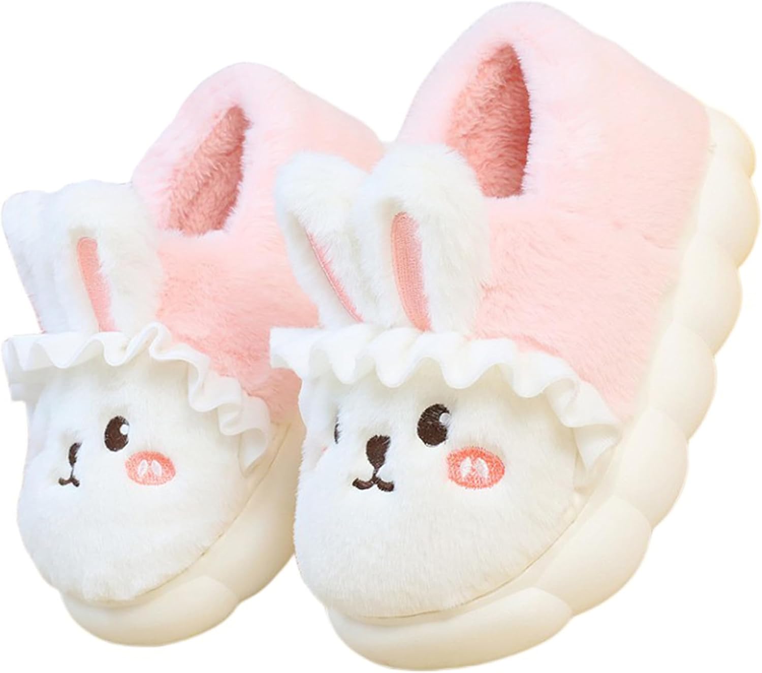 Женские тапочки с животными Милые зайчики Тапочки из теплого зимнего плюша Домашние хлопковые тапочки Для дома и улицы Yudishoes, белый
Женские тапочки с животными Милые зайчики Тапочки из теплого зимнего плюша Домашние хлопковые тапочки Для дома и улицы Yudishoes, белый
