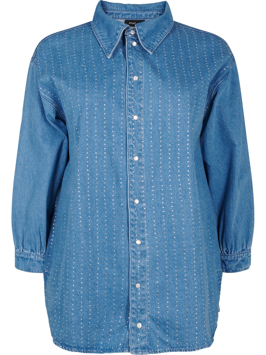 Блуза Zizzi Jamia, Blue Denim
Блуза Zizzi Jamia, Blue Denim