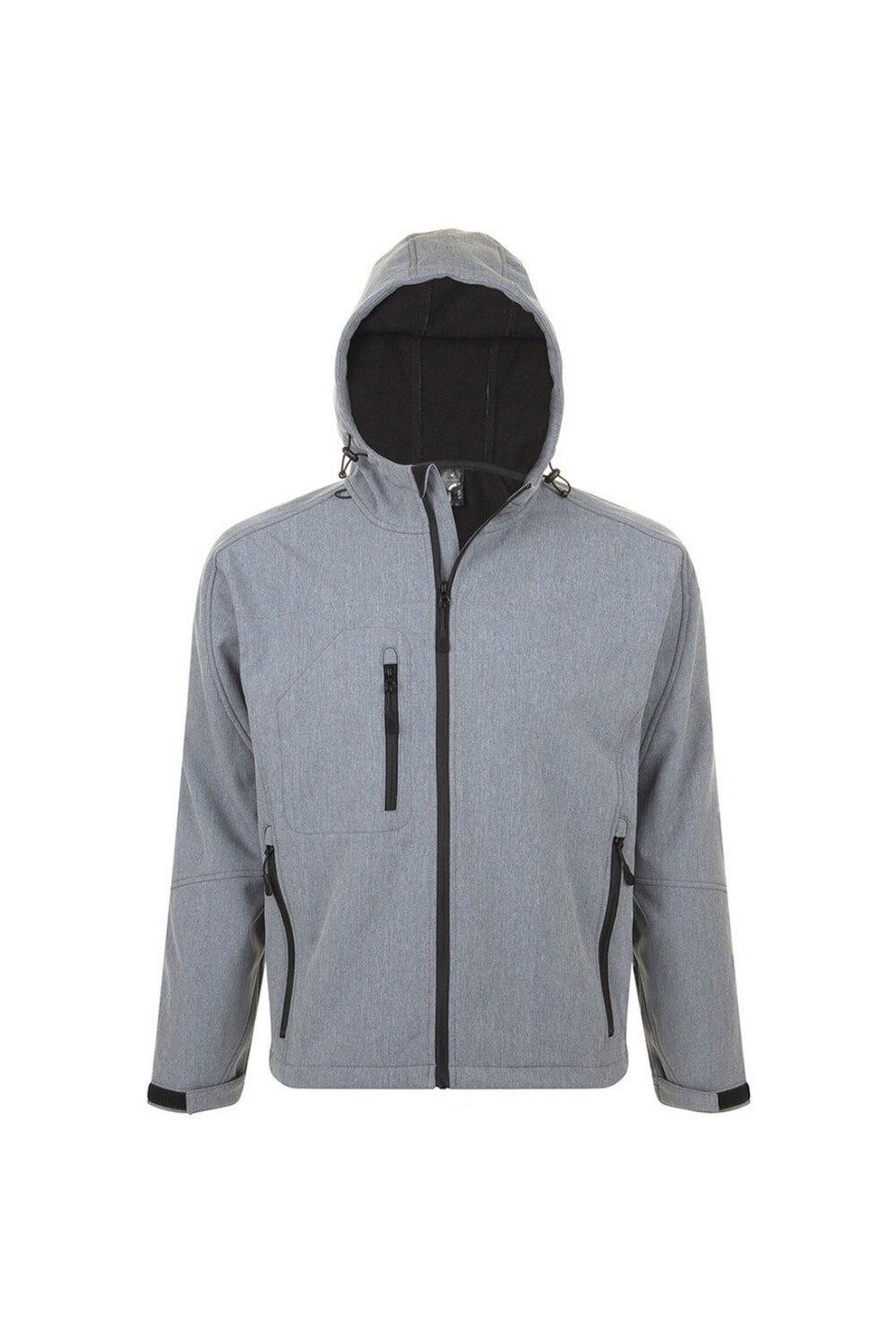 Куртка Soft Shell с капюшоном Replay (дышащая, ветрозащитная и водостойкая) SOL'S, серый
Куртка Soft Shell с капюшоном Replay (дышащая, ветрозащитная и водостойкая) SOL'S, серый