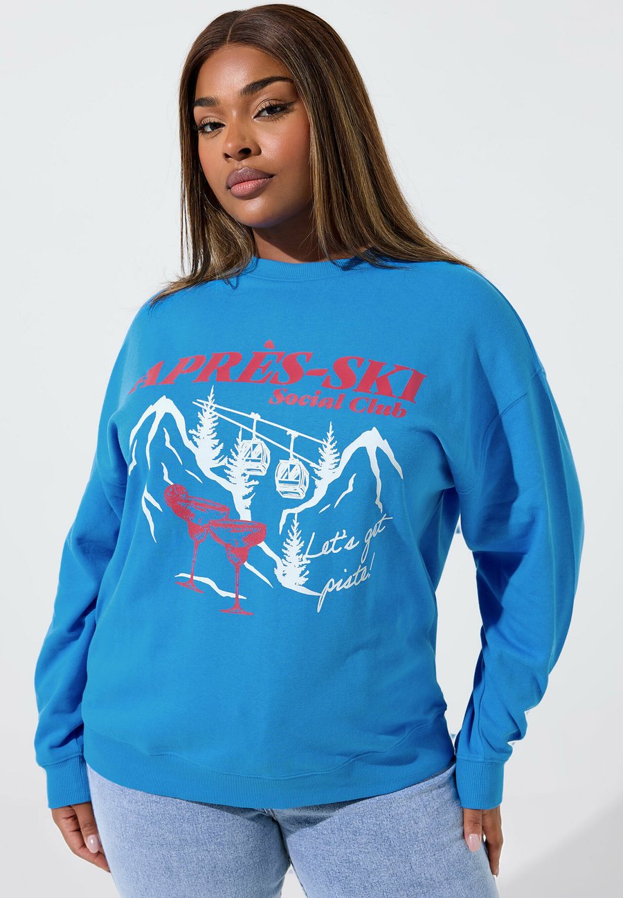 Толстовка Yours Clothing Sweatshirt, Blue
Толстовка Yours Clothing Sweatshirt, Blue