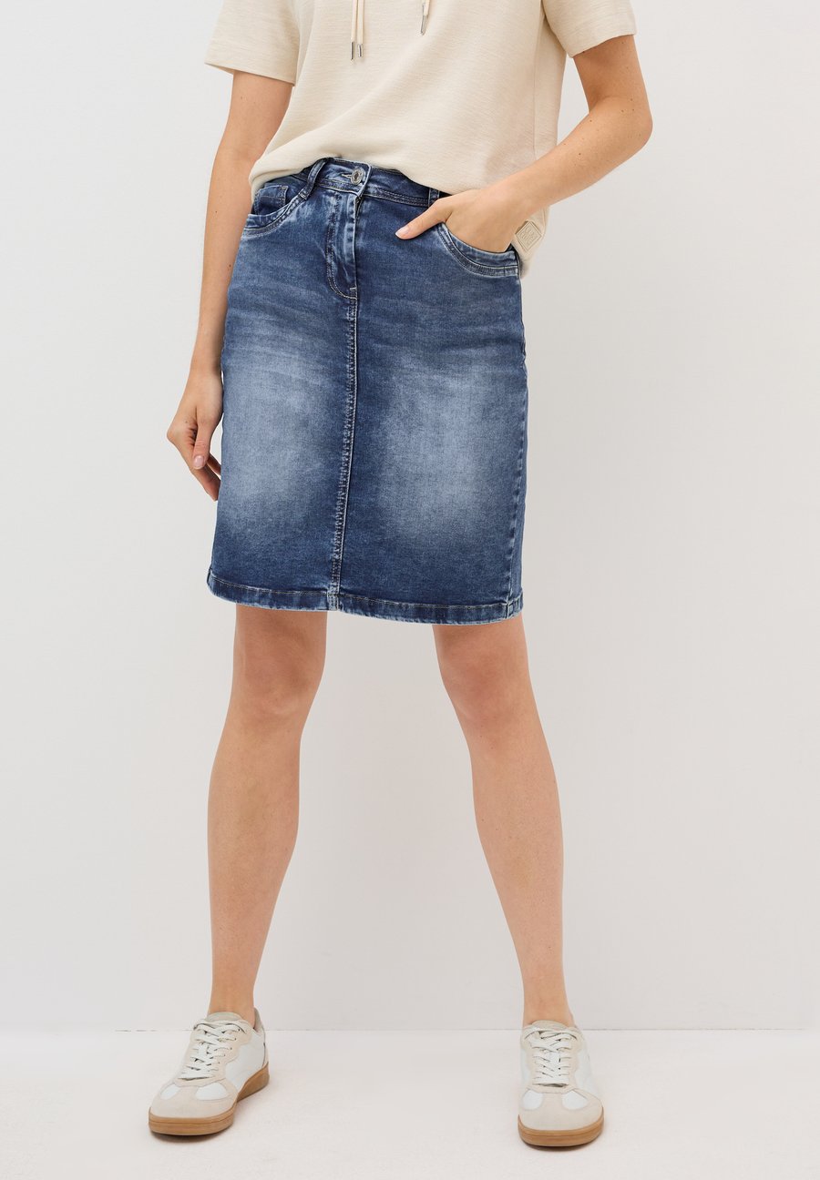 Юбка Cecil Denim skirt, Blau/Blue
Юбка Cecil Denim skirt, Blau/Blue