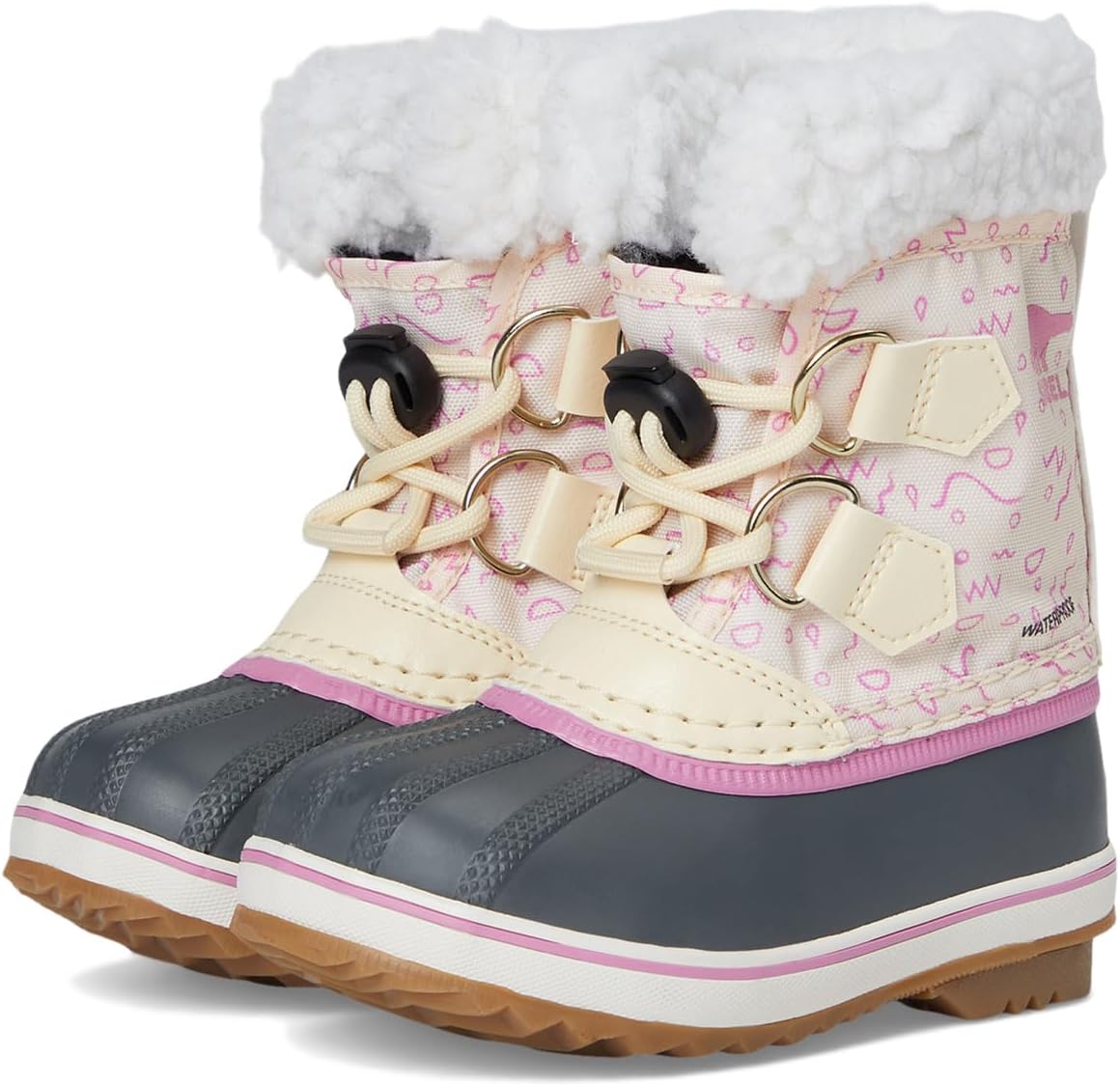 Ботинки SOREL Kids Yoot Pac Nylon Waterproof, Honey White/Orchid
Ботинки SOREL Kids Yoot Pac Nylon Waterproof, Honey White/Orchid