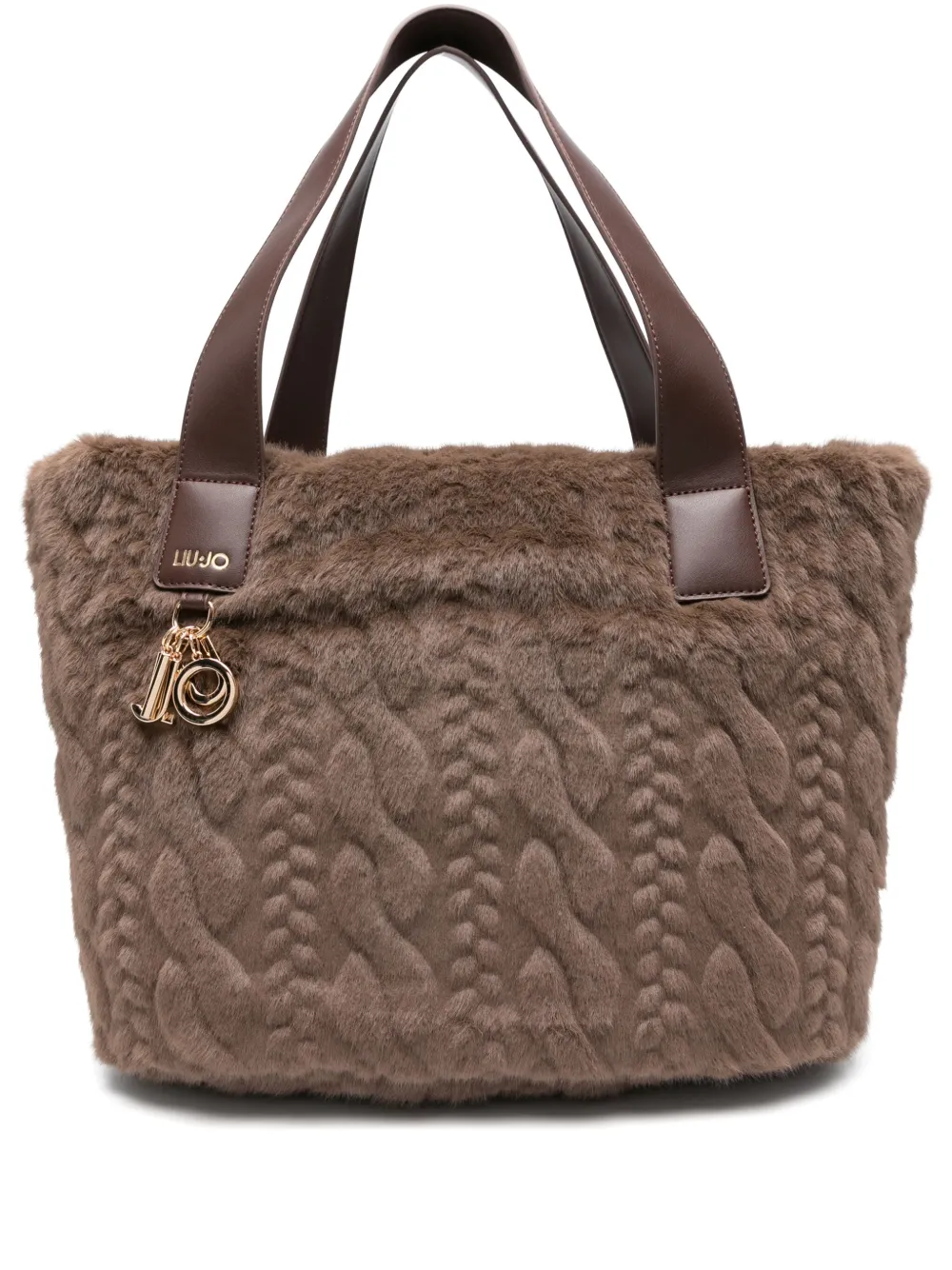Сумка-тоут фактурной вязки Liu Jo, коричневый
Сумка-тоут фактурной вязки Liu Jo, коричневый