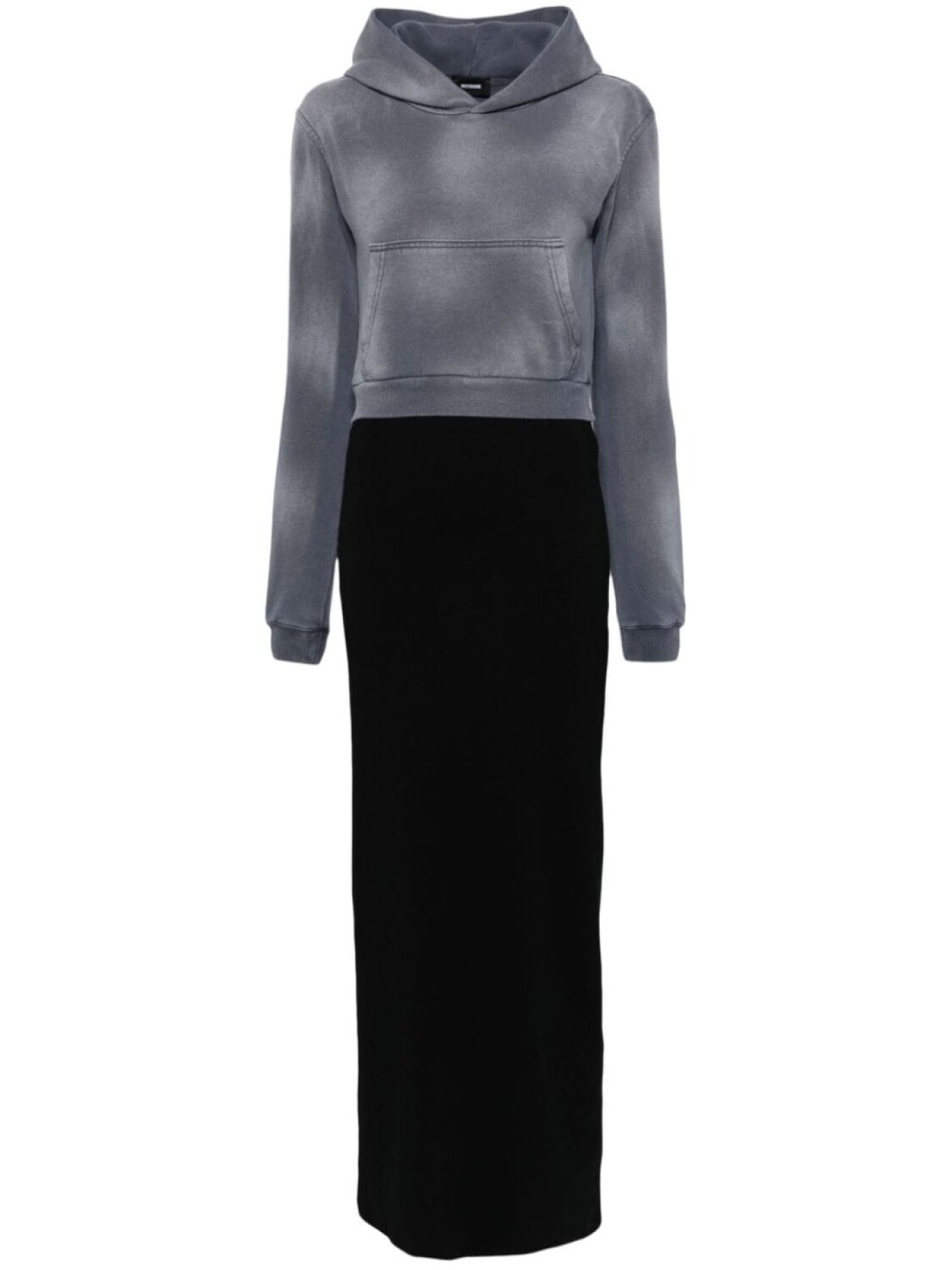 We11done многослойное платье-худи, серый
We11done многослойное платье-худи, серый