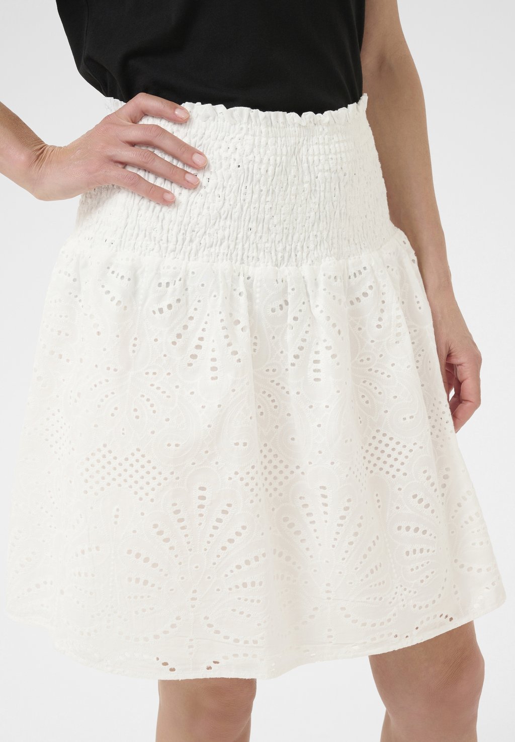 Юбка А-силуэта CRDIANA BRODERI ANGLAIS SMOCK Cream, белый
Юбка А-силуэта CRDIANA BRODERI ANGLAIS SMOCK Cream, белый