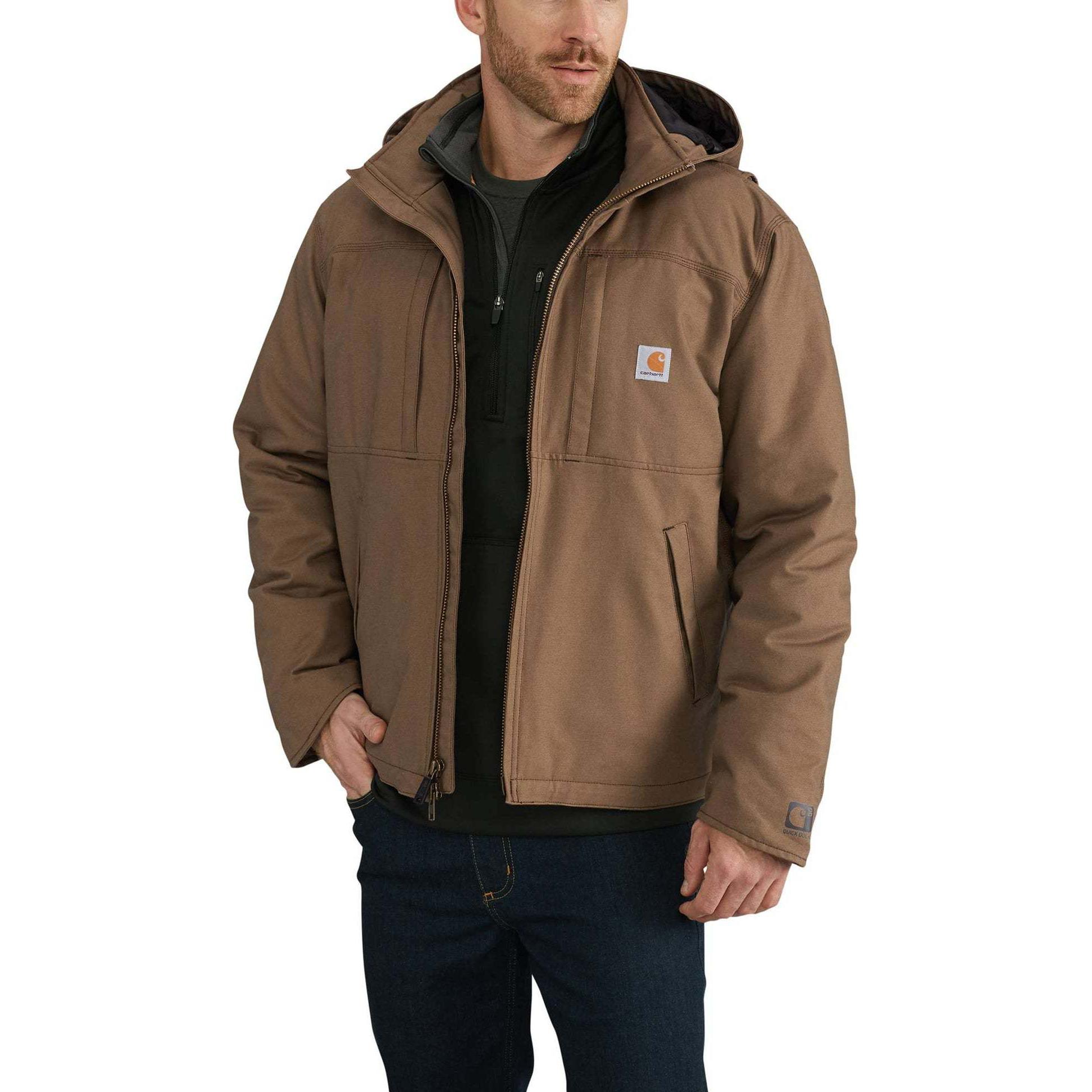 Полноразмерная куртка Full Swing Loose Fit Quick Duck для мужчин Carhartt, коричневый
Полноразмерная куртка Full Swing Loose Fit Quick Duck для мужчин Carhartt, коричневый