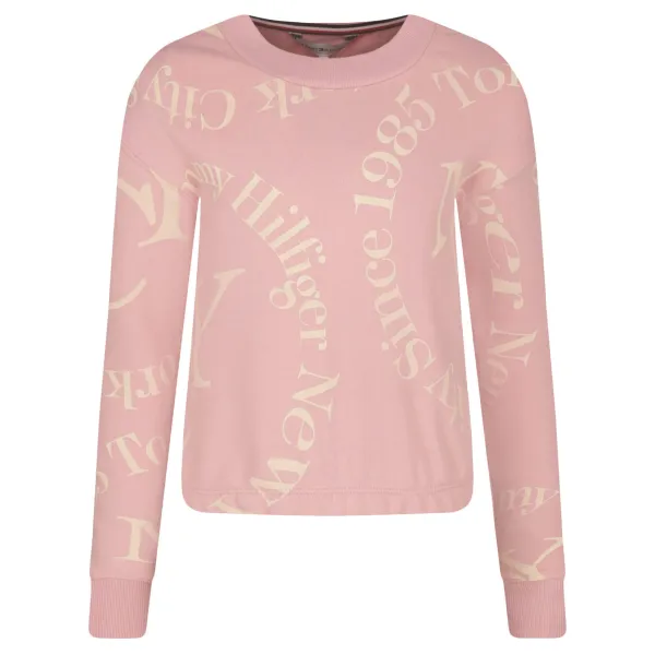 Укороченная толстовка Tommy Hilfiger, розовый
Укороченная толстовка Tommy Hilfiger, розовый