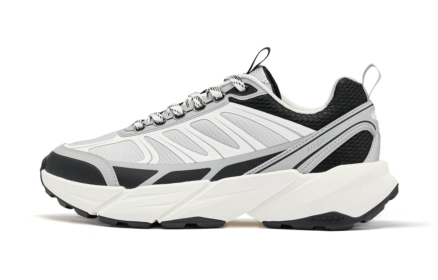 QIAODAN Нескользящие износостойкие низкие повседневные туфли мужские серо-черные
QIAODAN Нескользящие износостойкие низкие повседневные туфли мужские серо-черные