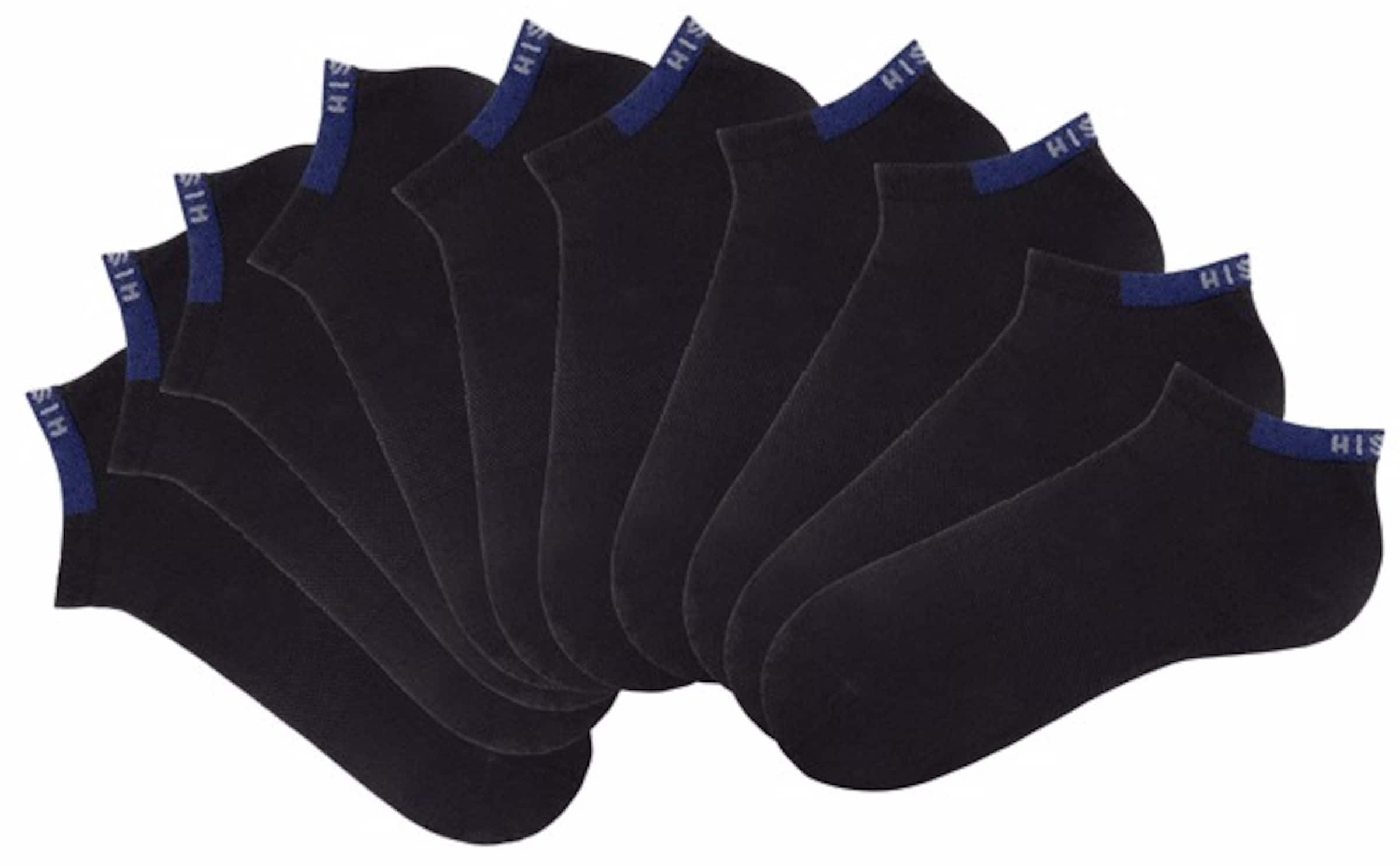 H.I.S Черные носки Regular Ankle
H.I.S Черные носки Regular Ankle