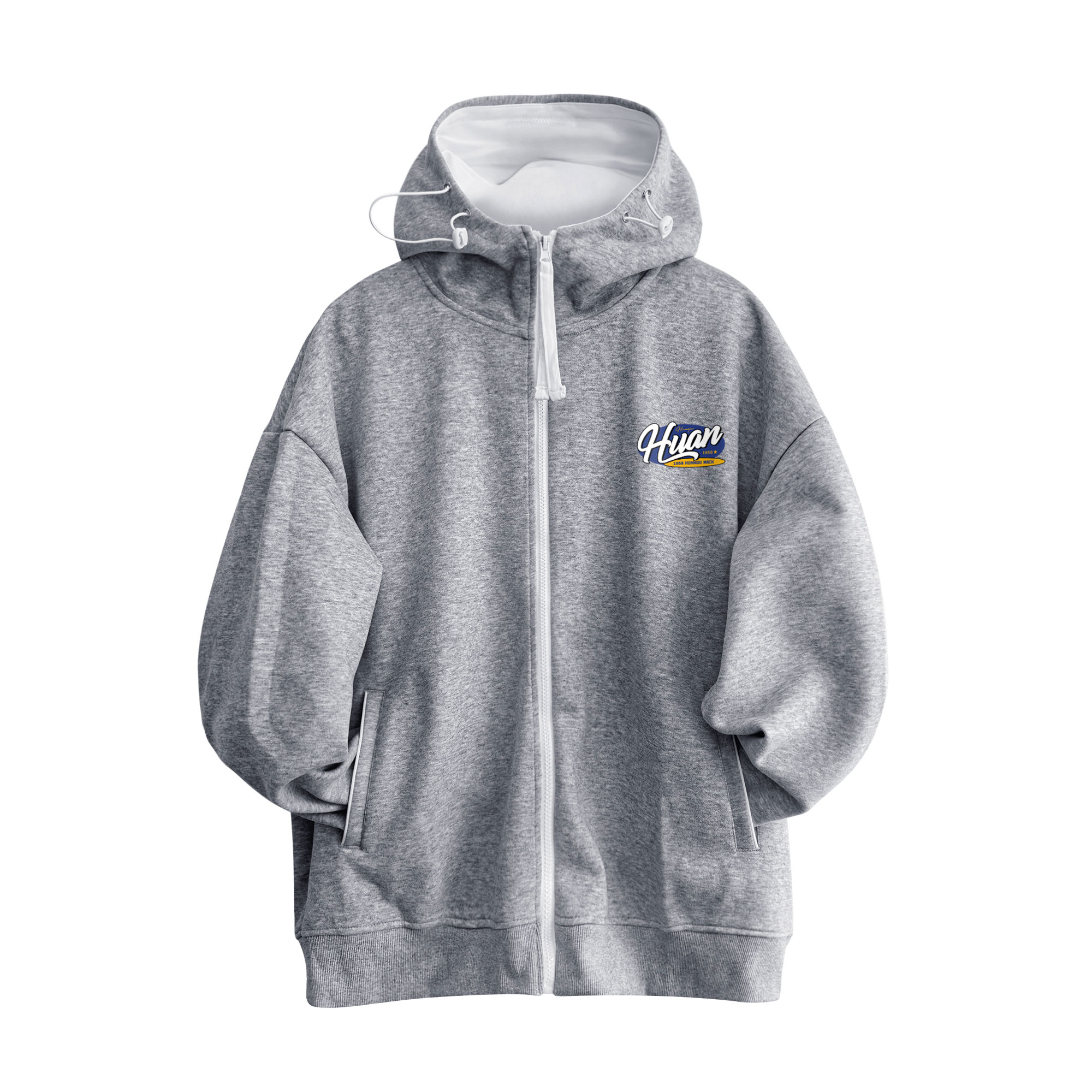 Толстовка Unisex Hooded Moderate Cardigan HUANQIU, heather серый
Толстовка Unisex Hooded Moderate Cardigan HUANQIU, heather серый