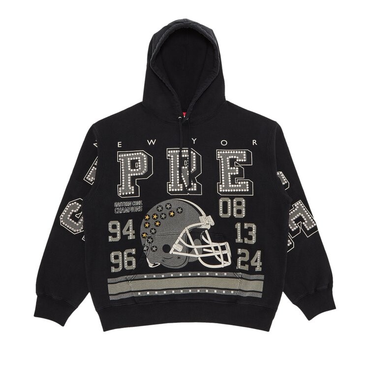 Толстовка Supreme Champions Studded Hooded Sweatshirt, черный
Толстовка Supreme Champions Studded Hooded Sweatshirt, черный