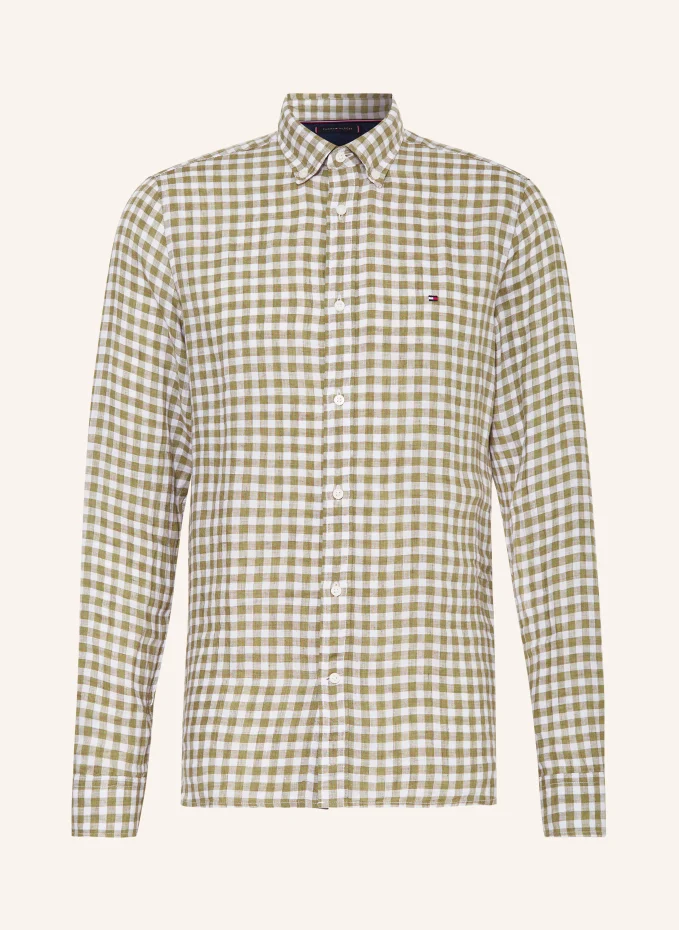 Льняная рубашка узкого кроя Tommy Hilfiger, белый
Льняная рубашка узкого кроя Tommy Hilfiger, белый