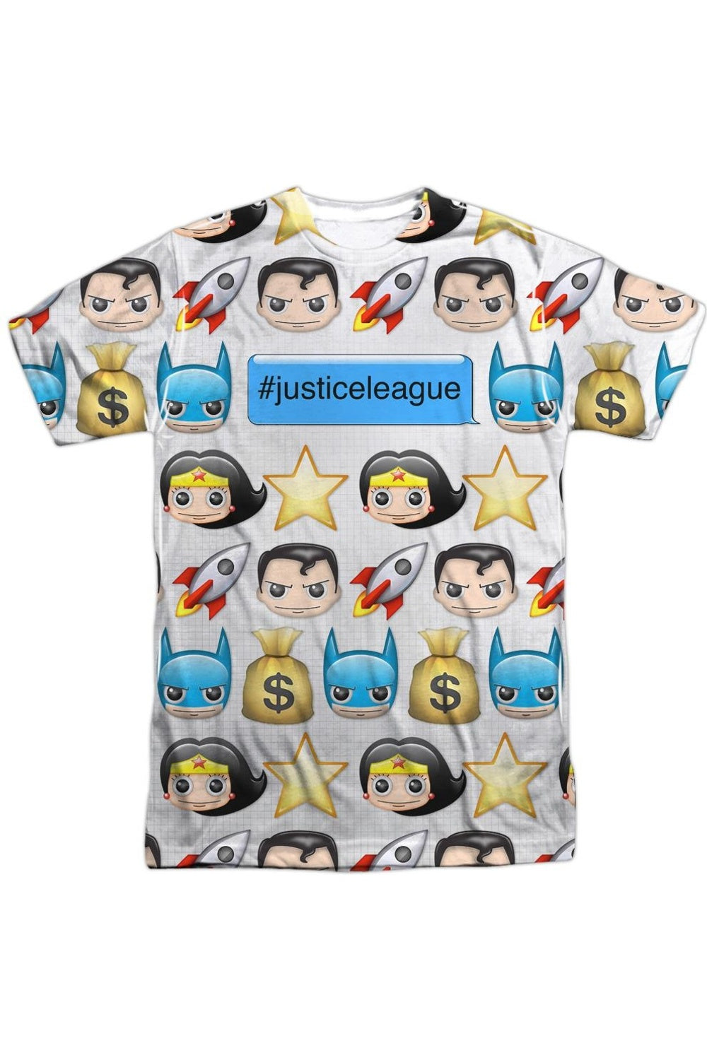 Футболка с коротким рукавом и хэштегом DC Comics для взрослых из полиэстера Gildan, белый
Футболка с коротким рукавом и хэштегом DC Comics для взрослых из полиэстера Gildan, белый