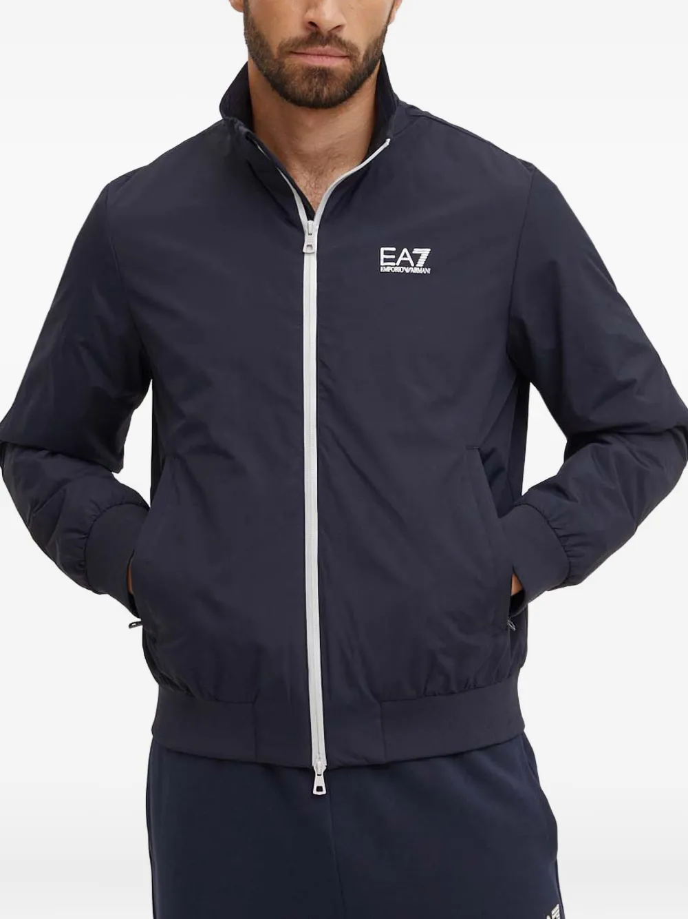 Куртка на молнии Ea7 Emporio Armani, синий
Куртка на молнии Ea7 Emporio Armani, синий