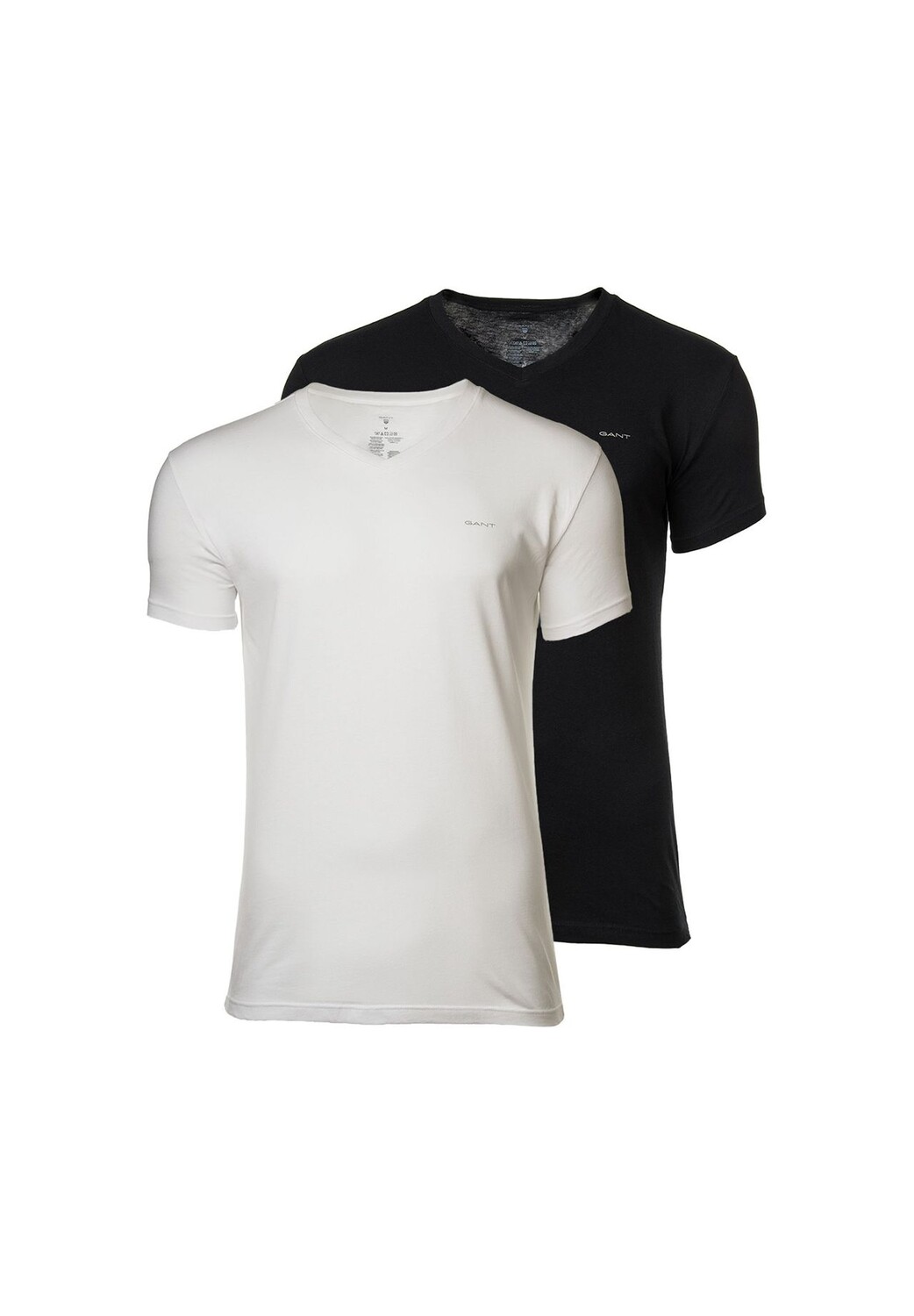 Мужская футболка, 2 шт. - V-NECK T-SHIRT 2-PACK, V-образный вырез, короткий рукав, хлопок GANT, черный
Мужская футболка, 2 шт. - V-NECK T-SHIRT 2-PACK, V-образный вырез, короткий рукав, хлопок GANT, черный