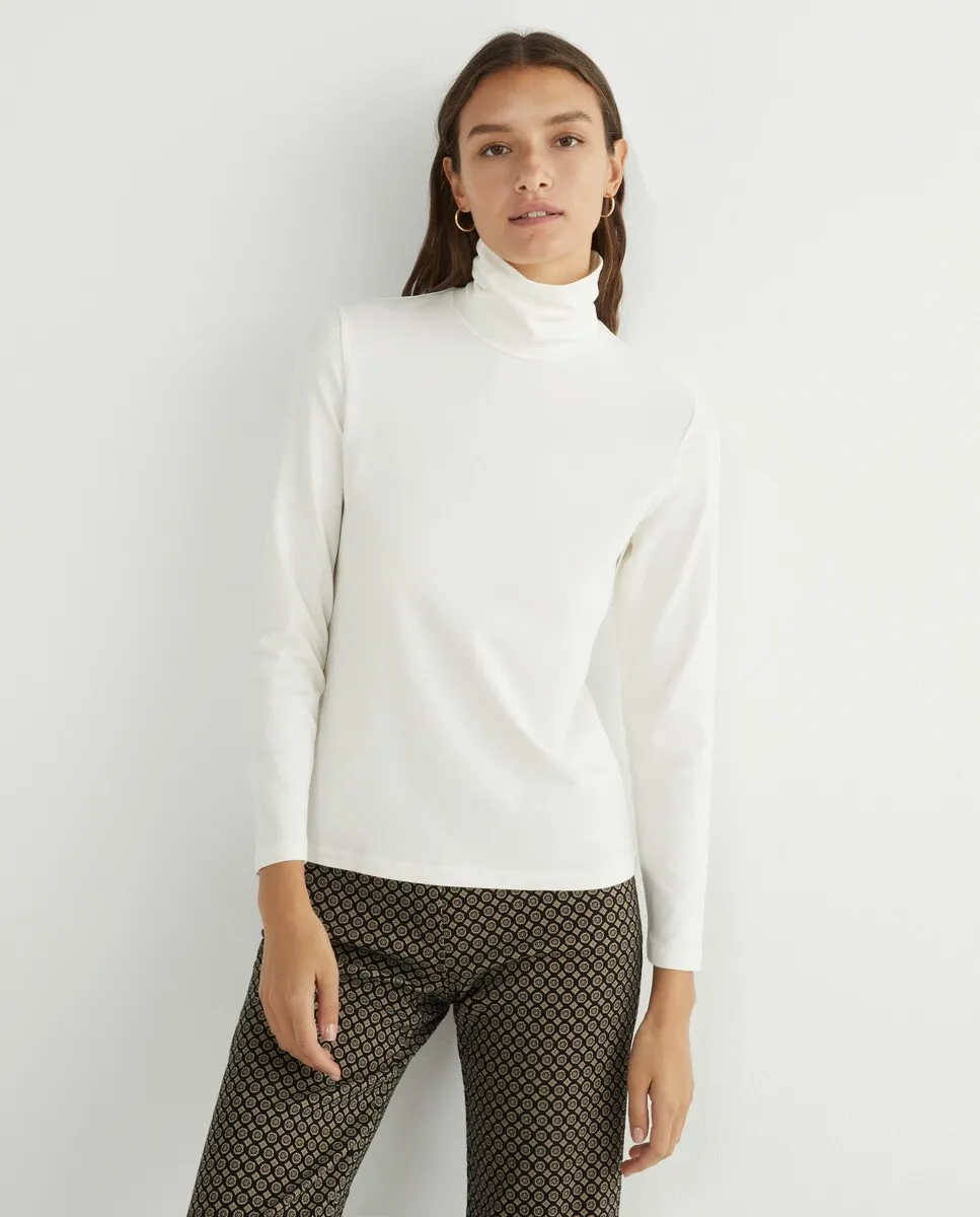 Женская футболка с длинными рукавами и водолазкой Guitare, цвет Crudo
Женская футболка с длинными рукавами и водолазкой Guitare, цвет Crudo