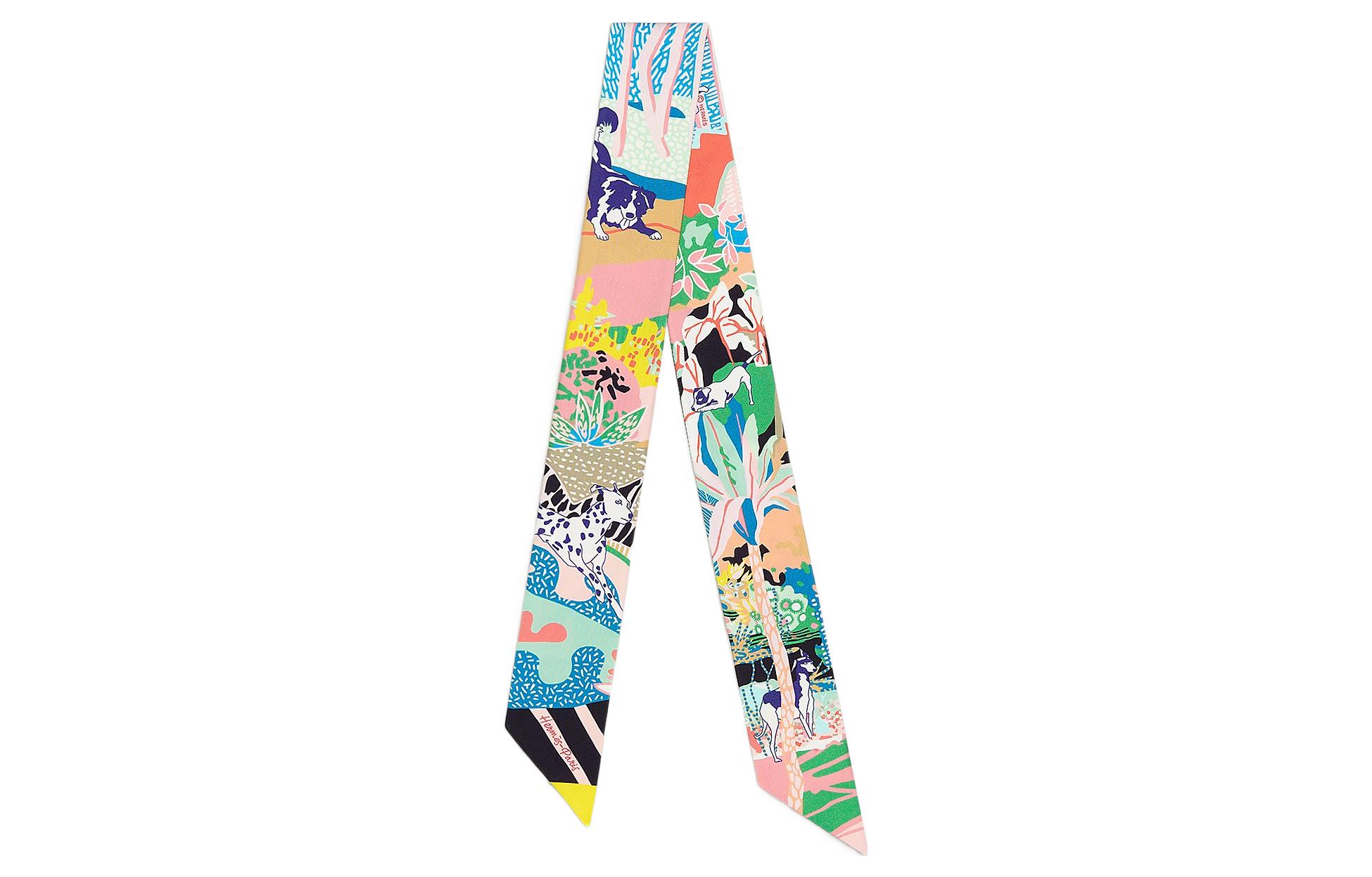 Шарф-твилли из шелка унисекс HERMES
Шарф-твилли из шелка унисекс HERMES