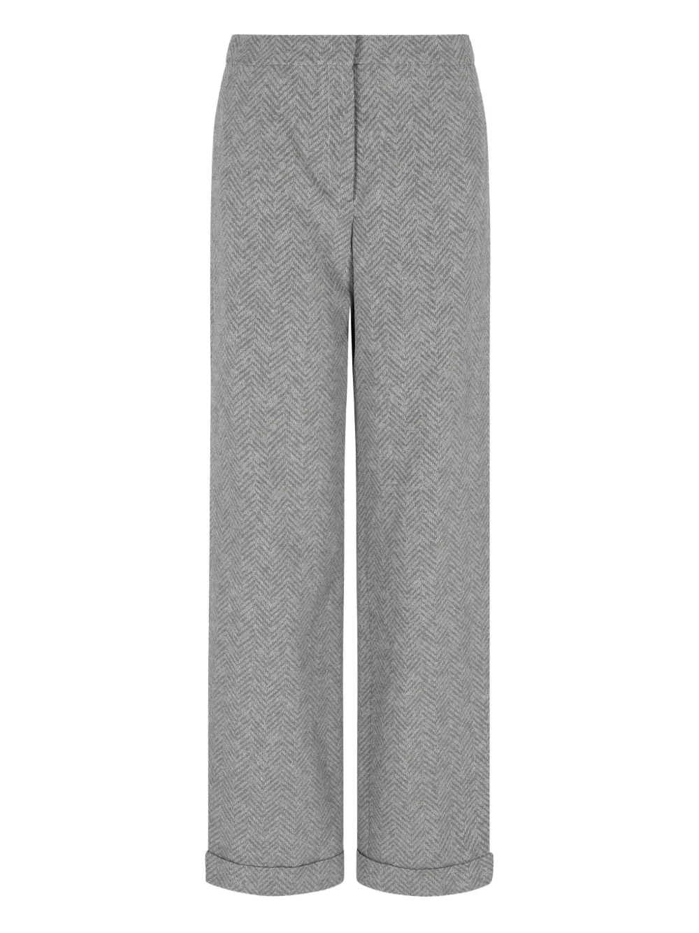 Брюки с узором в елочку EMPORIO ARMANI, серый
Брюки с узором в елочку EMPORIO ARMANI, серый