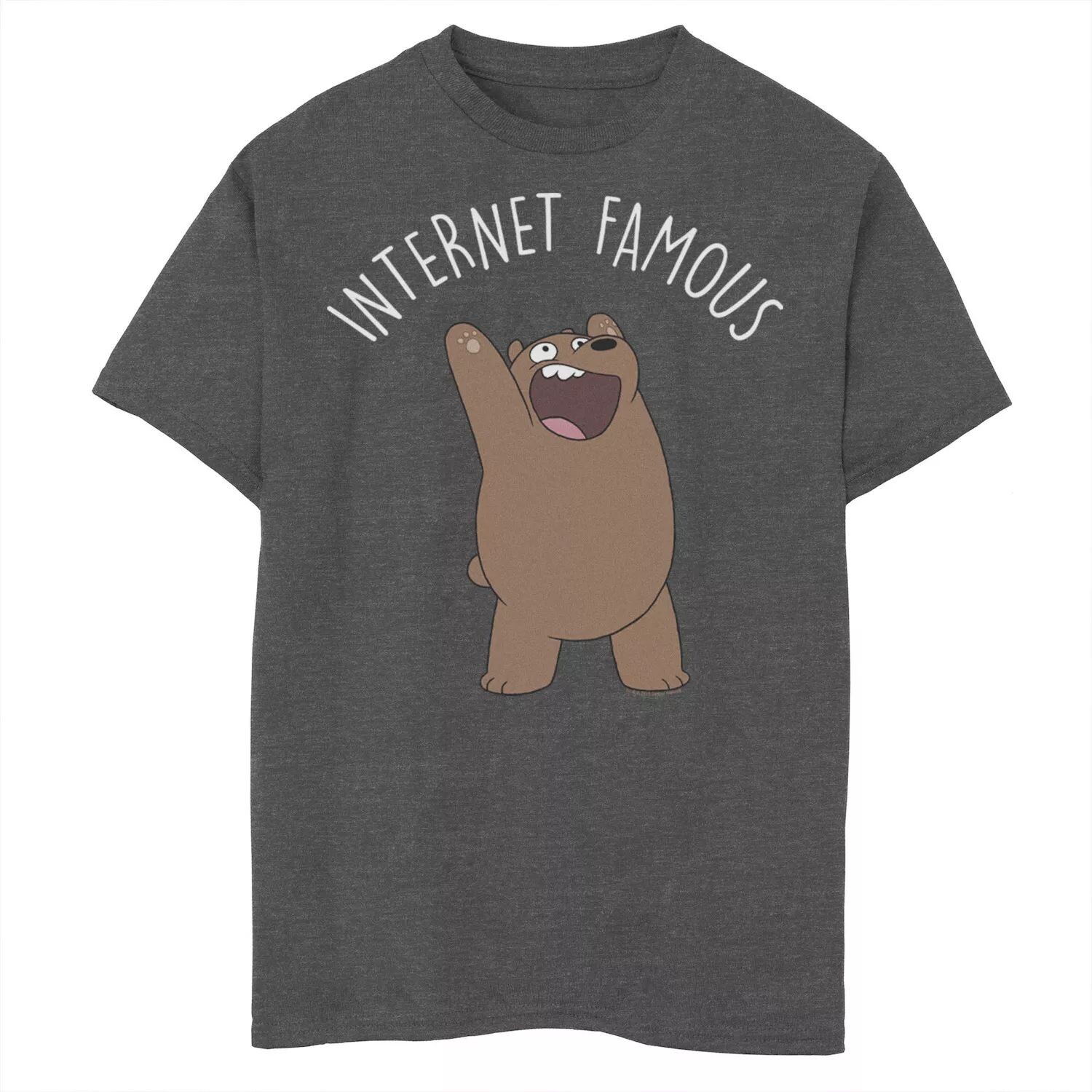 Футболка с рисунком Cartoon Network We Bare Bears для мальчиков 8–20 лет, известная в Интернете Licensed Character
Футболка с рисунком Cartoon Network We Bare Bears для мальчиков 8–20 лет, известная в Интернете Licensed Character