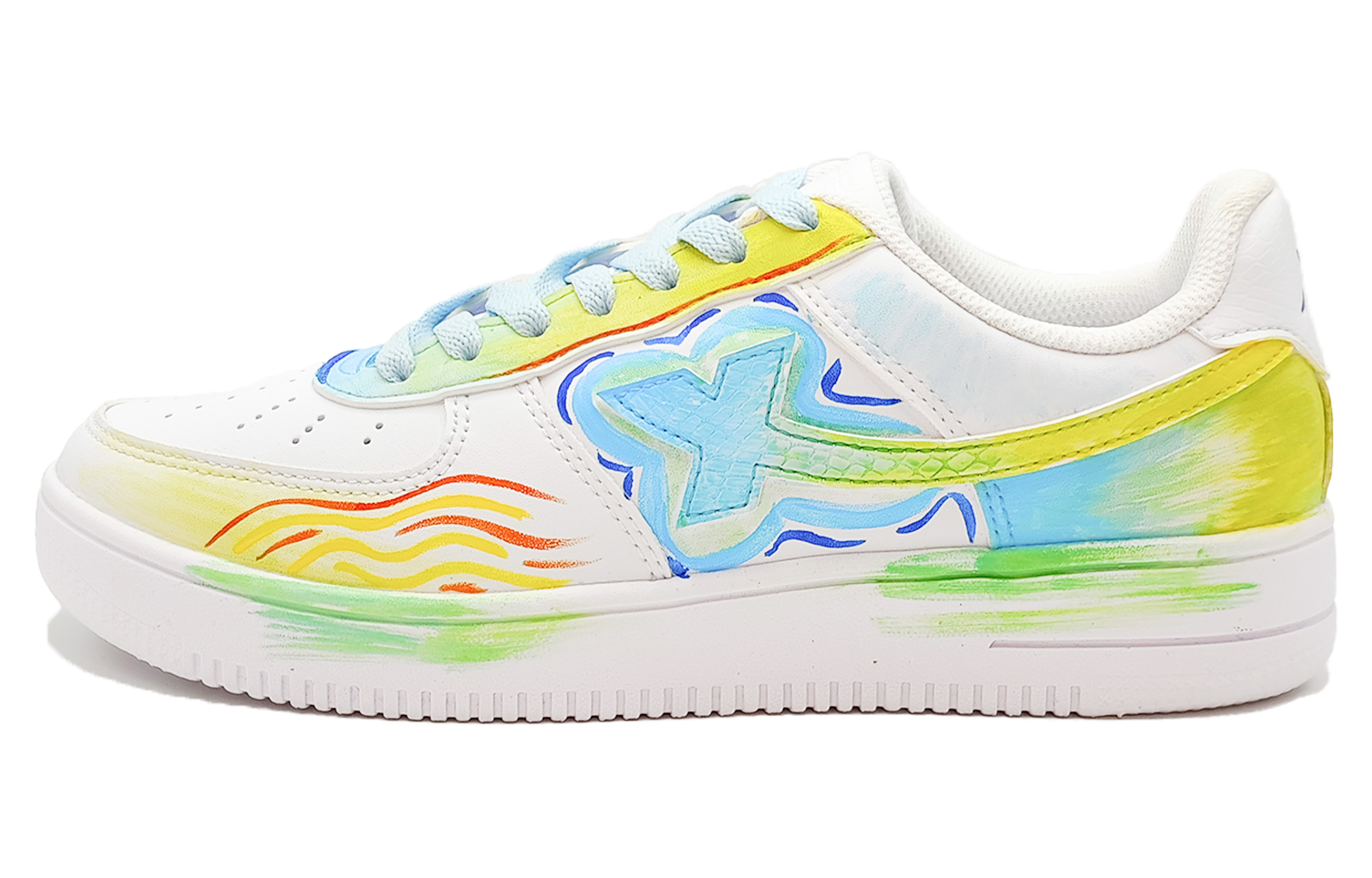 XTEP Кроссовки Air Force One с низким верхом для скейтборда, устойчивые к скольжению, мужские, белые, желтые, синие
XTEP Кроссовки Air Force One с низким верхом для скейтборда, устойчивые к скольжению, мужские, белые, желтые, синие