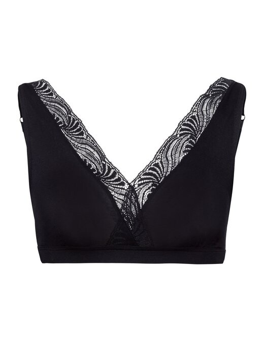 Мягкий бюстгальтер из хлопка Hanro, черный
Мягкий бюстгальтер из хлопка Hanro, черный