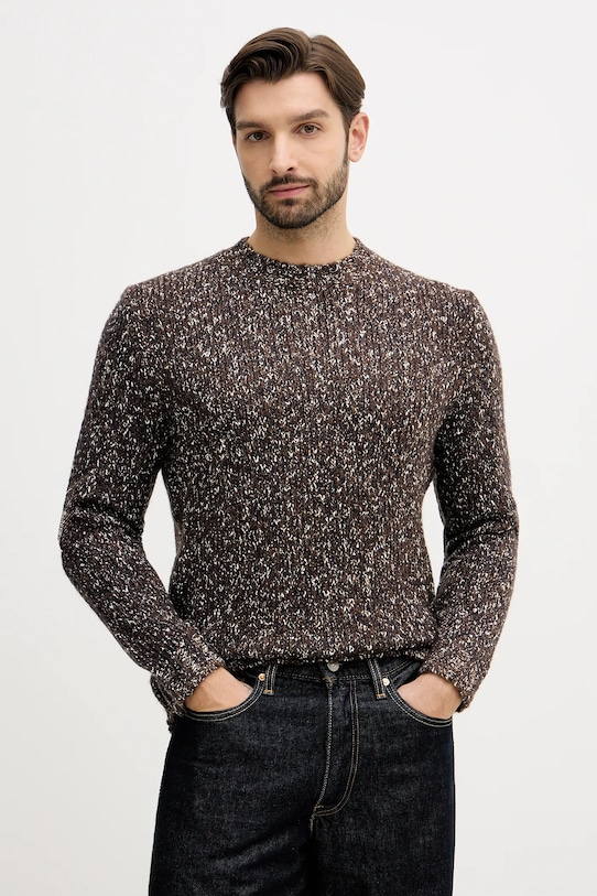 Свитер из смесовой шерсти United Colors Of Benetton, коричневый
Свитер из смесовой шерсти United Colors Of Benetton, коричневый