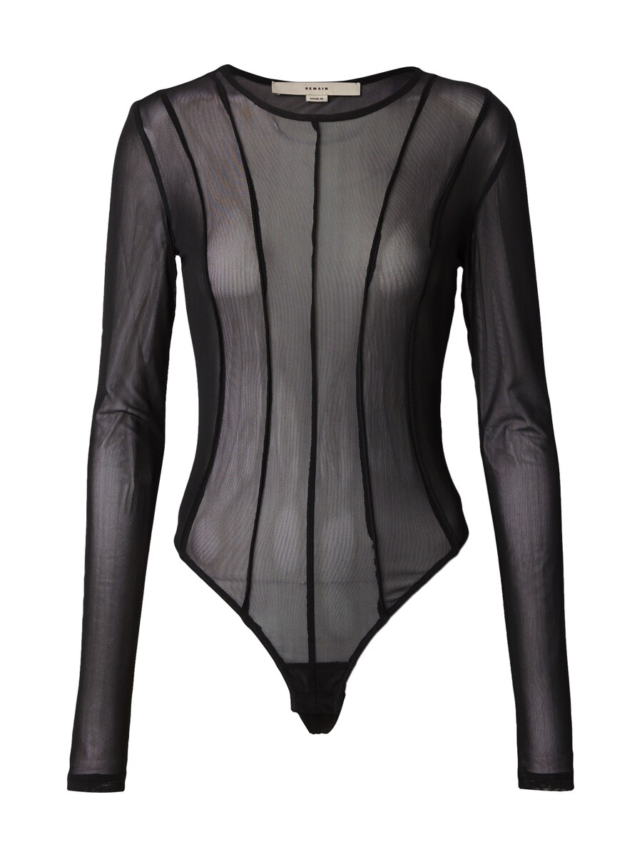Боди-рубашка REMAIN, черный
Боди-рубашка REMAIN, черный
