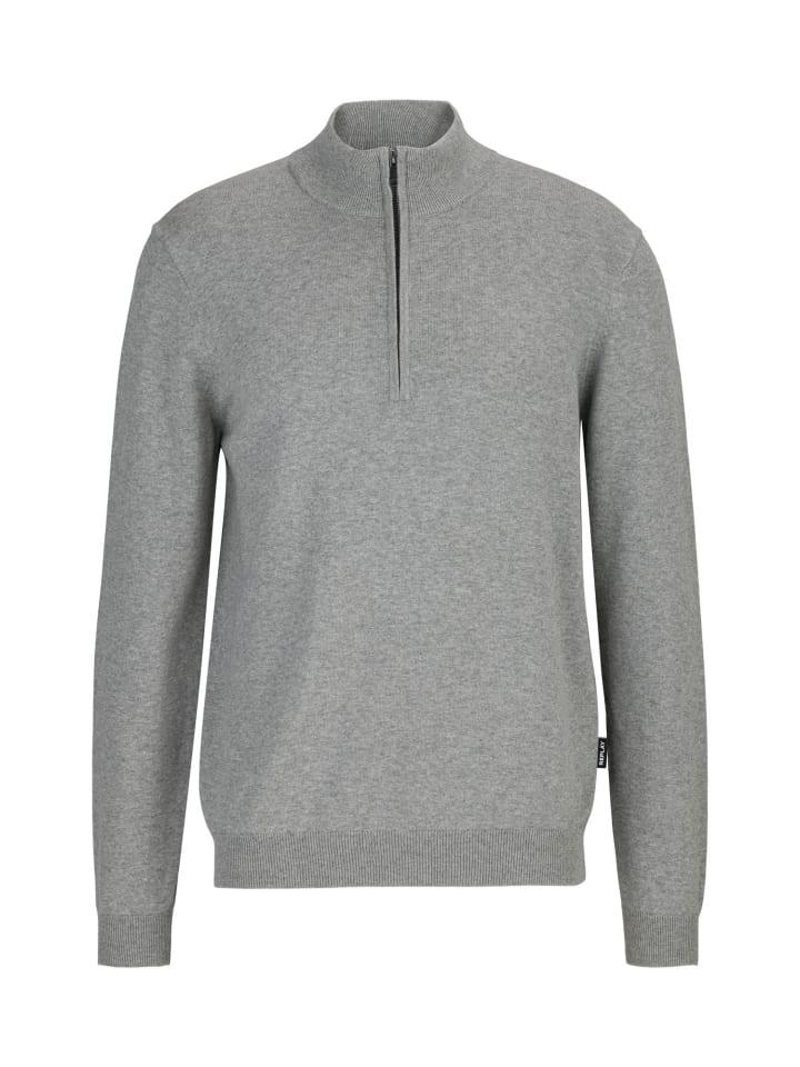 Пуловер Replay, цвет grey med melange
Пуловер Replay, цвет grey med melange