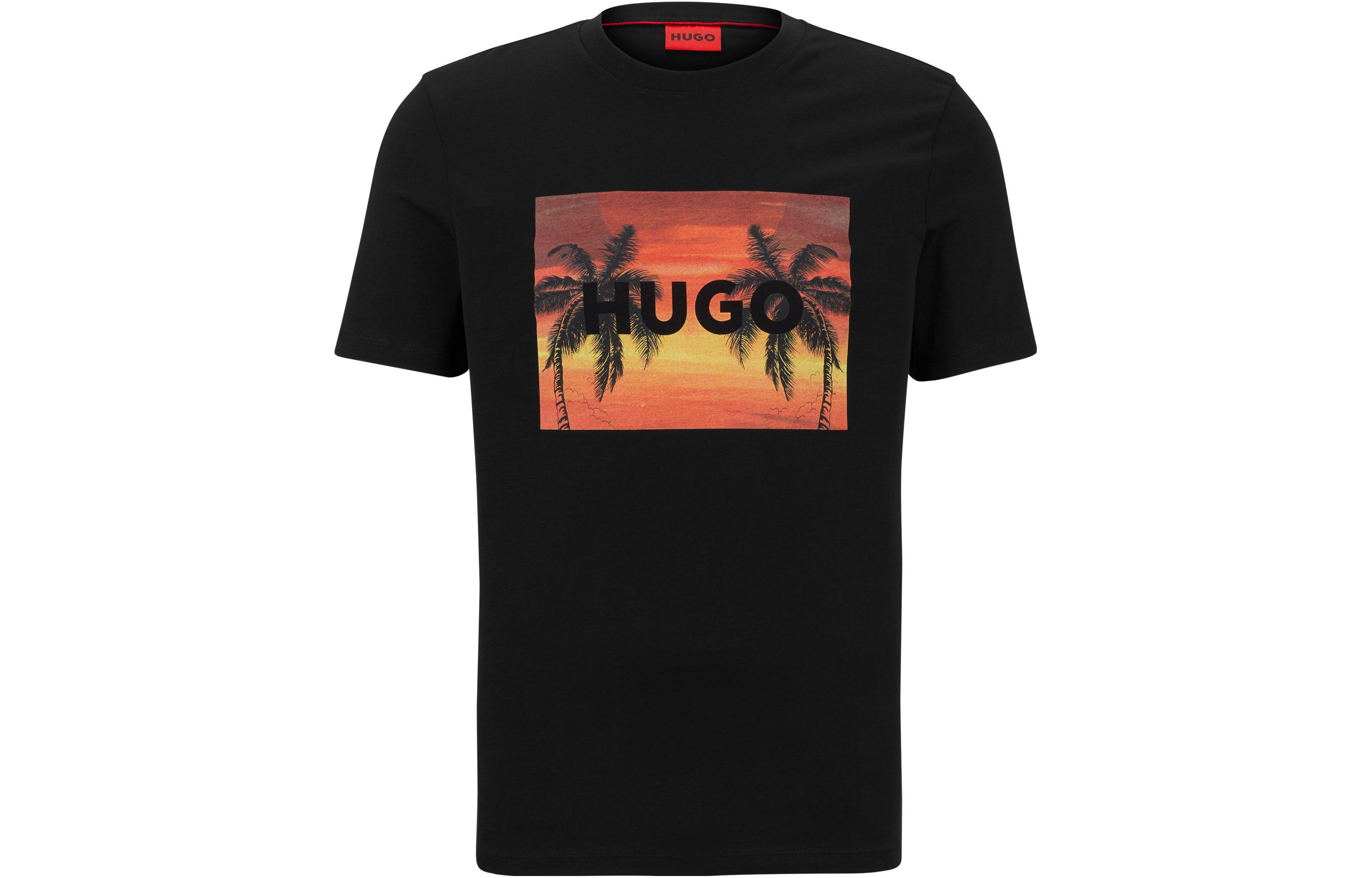 HUGO BOSS Футболка с коротким рукавом и принтом в виде букв, мужская, черная
HUGO BOSS Футболка с коротким рукавом и принтом в виде букв, мужская, черная