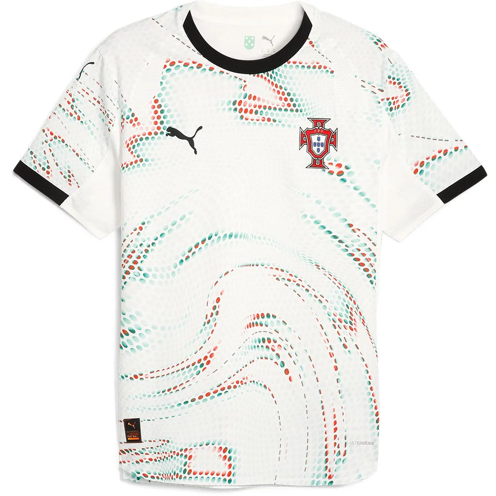 Футболка с коротким рукавом Puma Portugal 24/25 Replica Away, белый 
Футболка с коротким рукавом Puma Portugal 24/25 Replica Away, белый