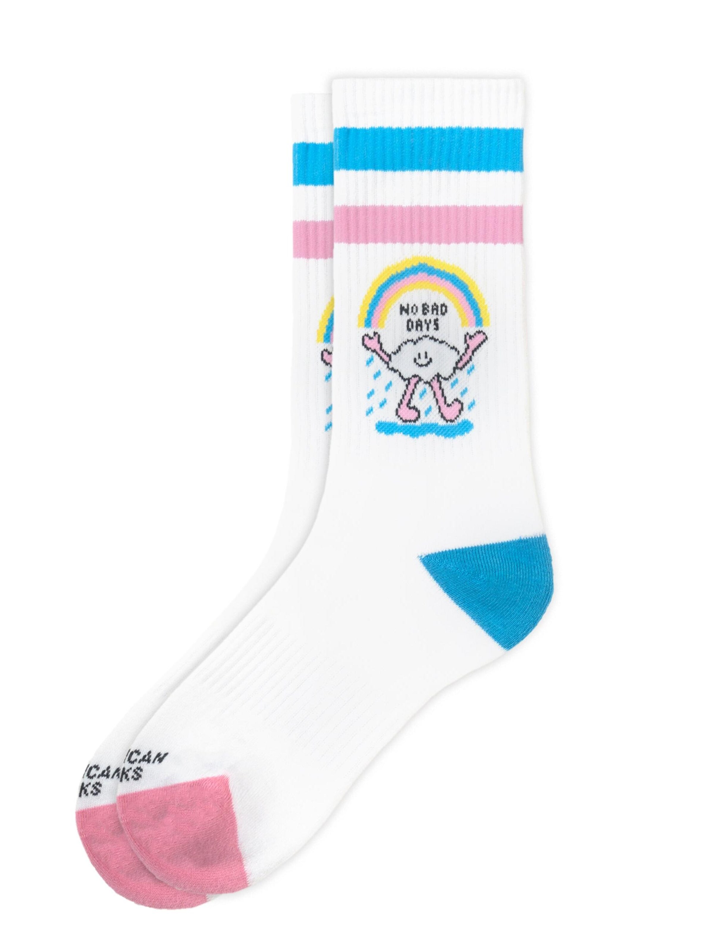 American Socks Носки 'No Bad Days' в белом цвете
American Socks Носки 'No Bad Days' в белом цвете