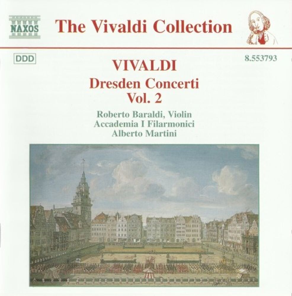 Диск CD Vivaldi: Dresden Concertos, Vol. 2 - Antonio Vivaldi, Alberto Martini, Roberto Baraldi, Accademia I Filarmonici
Диск CD Vivaldi: Dresden Concertos, Vol. 2 - Antonio Vivaldi, Alberto Martini, Roberto Baraldi, Accademia I Filarmonici