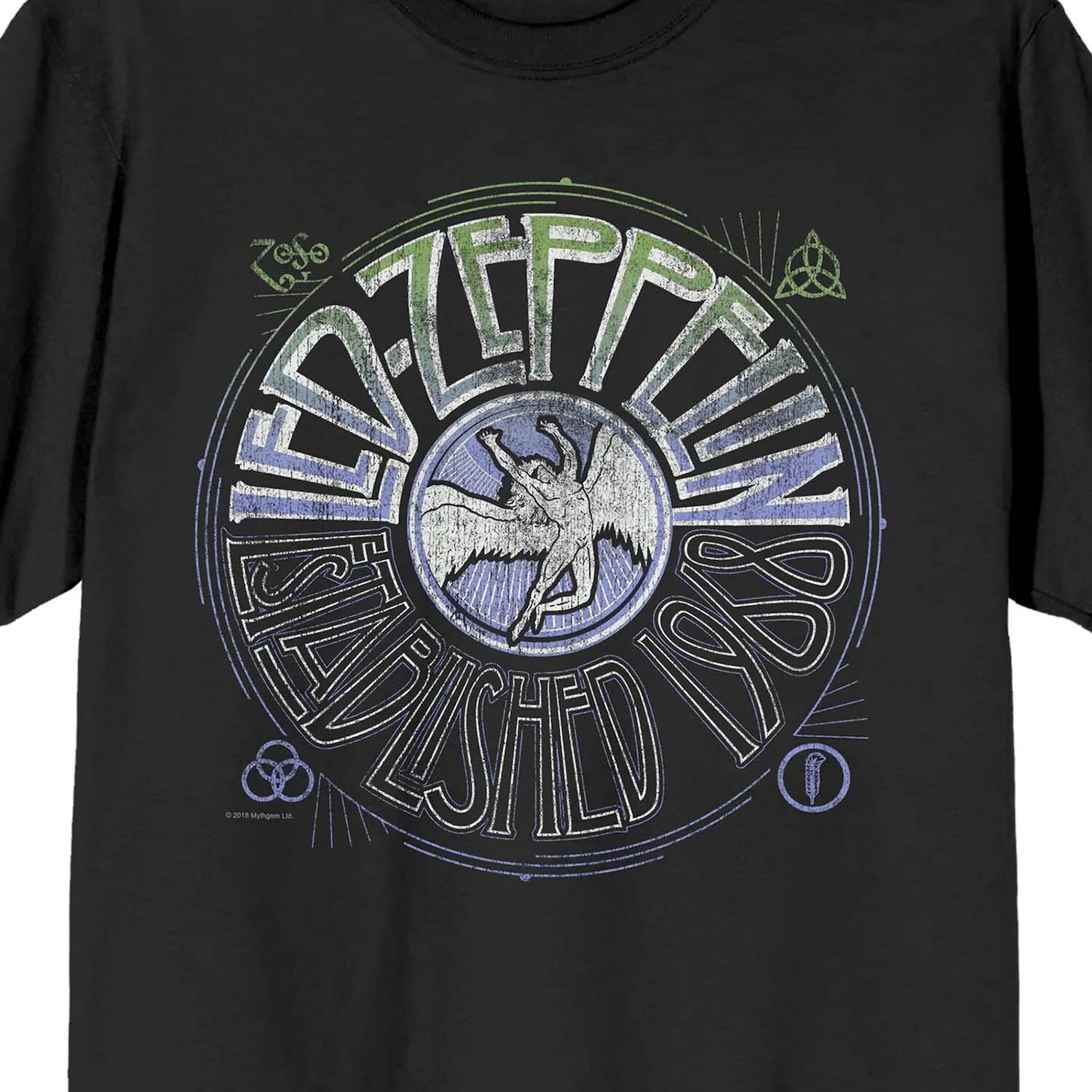 Мужская футболка с рисунком Led Zeppelin, созданная в 1968 году Licensed Character
Мужская футболка с рисунком Led Zeppelin, созданная в 1968 году Licensed Character