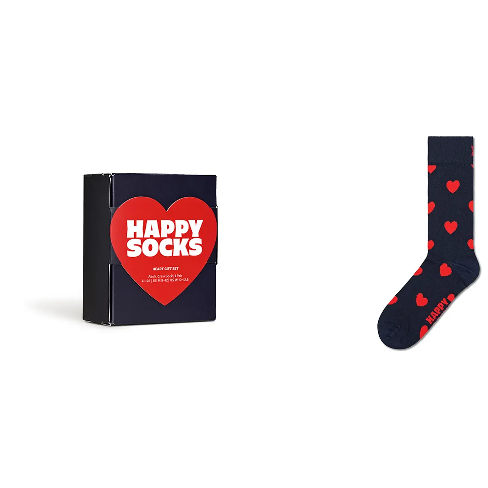 Носки Happy Heart gift set crew, синий 
Носки Happy Heart gift set crew, синий