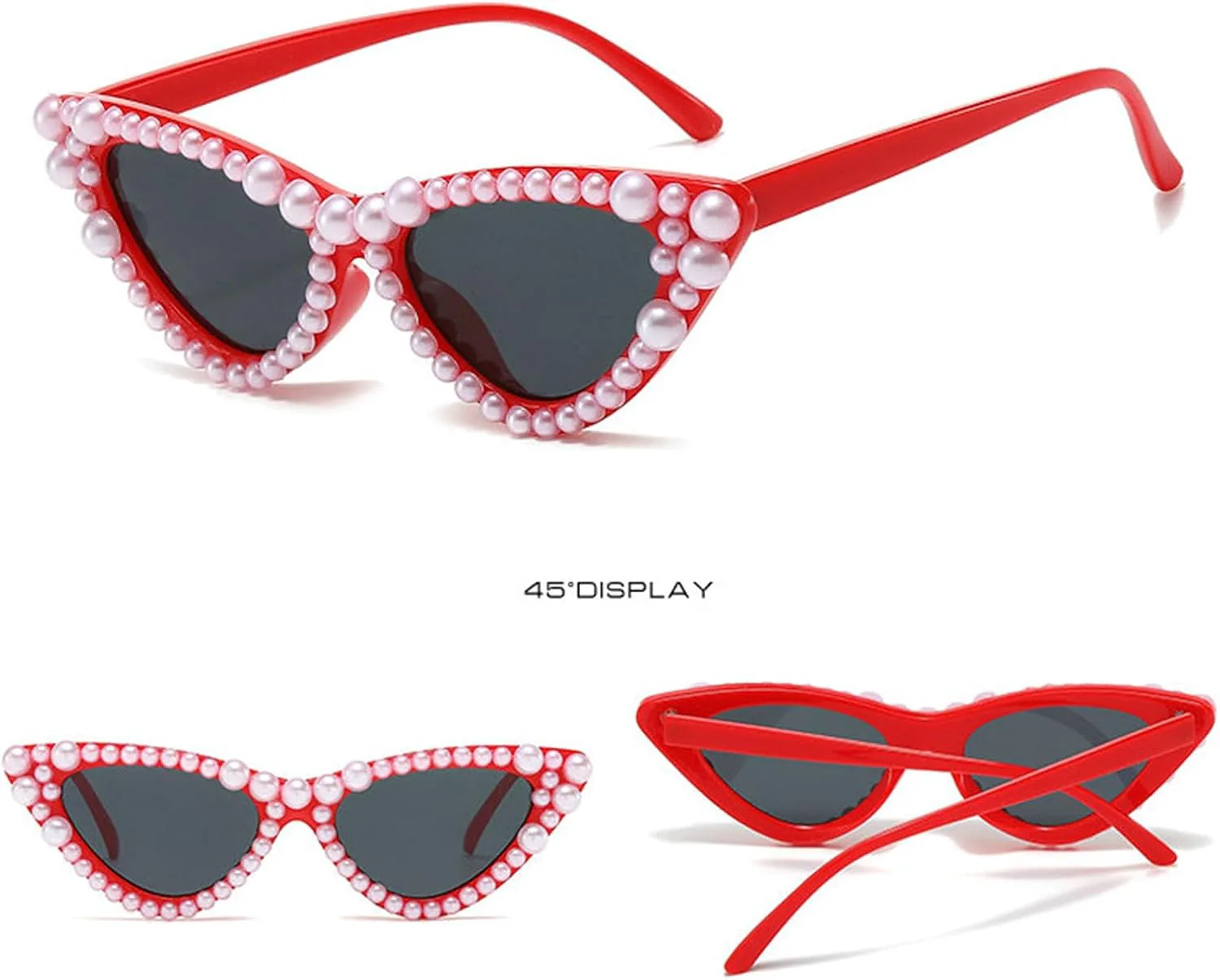 Солнцезащитные очки Willochra «кошачий глаз» для вечеринок, модные защитные солнцезащитные очки, винтажные милые солнцезащитные очки в форме сердца, Black+red
Солнцезащитные очки Willochra «кошачий глаз» для вечеринок, модные защитные солнцезащитные очки, винтажные милые солнцезащитные очки в форме сердца, Black+red