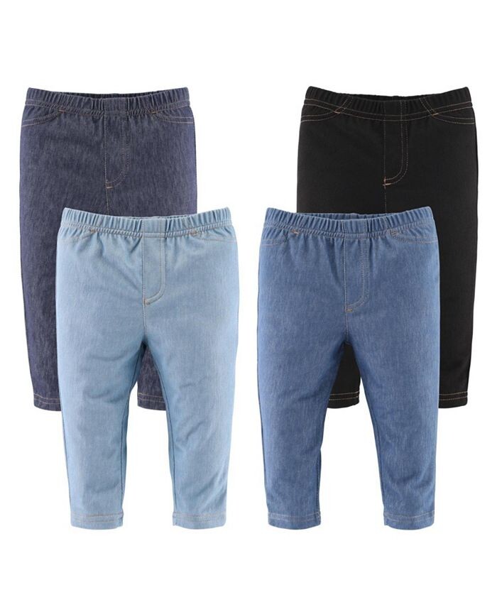 Детские джеггинсы для мальчиков и девочек, 4 шт. The Peanutshell, синий
Детские джеггинсы для мальчиков и девочек, 4 шт. The Peanutshell, синий