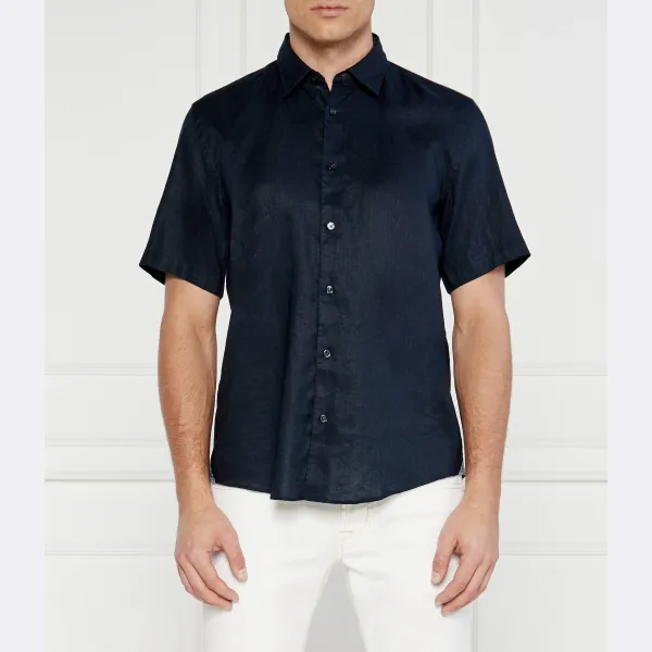 Льняная рубашка стандартного кроя S-liam-ken Boss, синий
Льняная рубашка стандартного кроя S-liam-ken Boss, синий